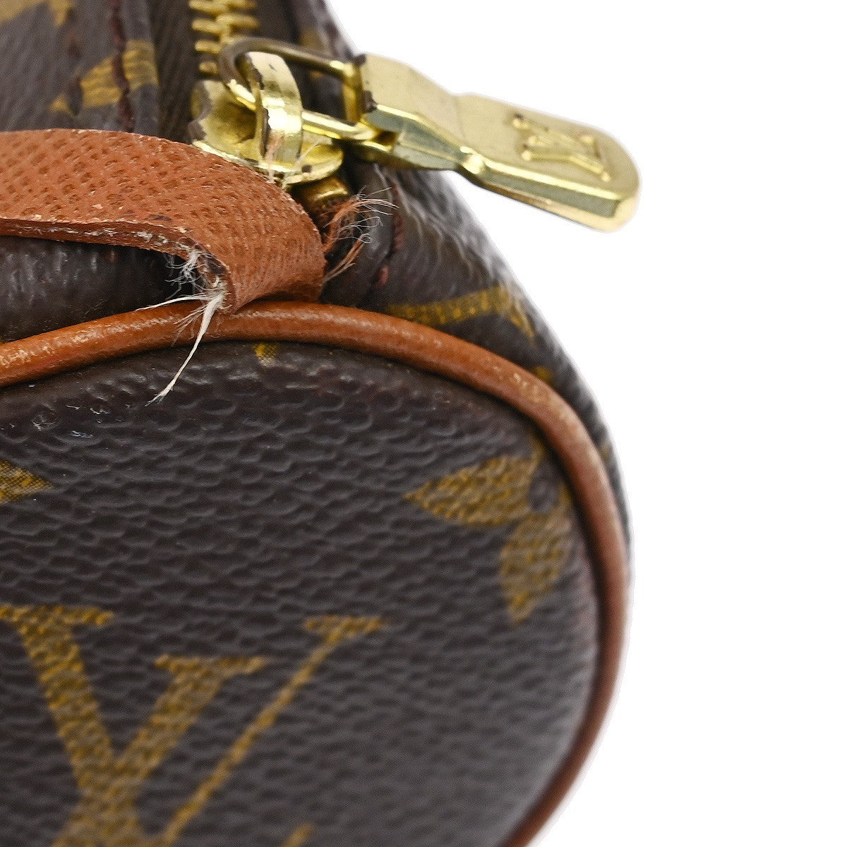 Louis Vuitton Papillon Pochette Monogram Canvas Brown Canvas Clutche & Pouche Bag (Pre-Owned)