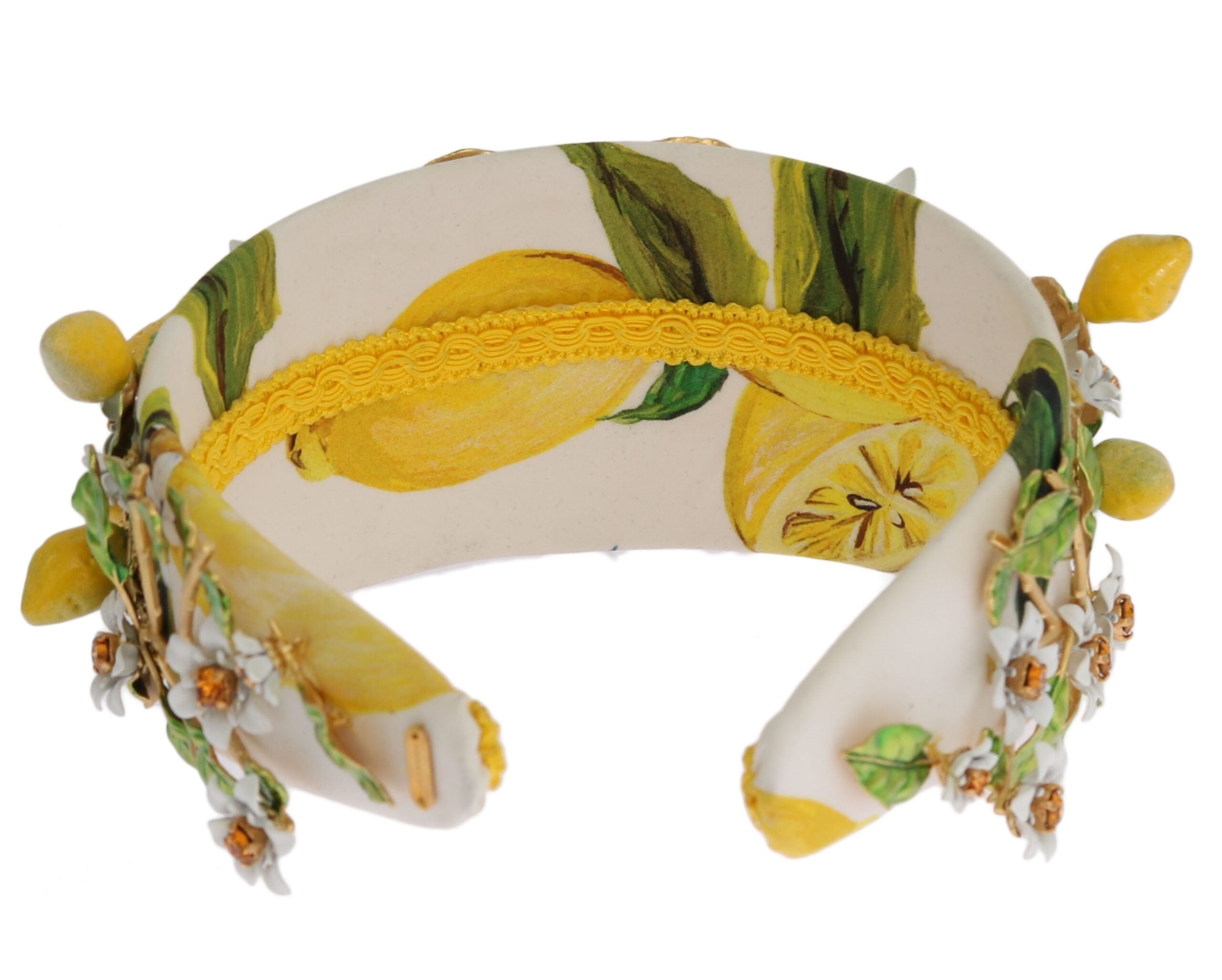 Dolce & Gabbana Sicilian Lemon Crystal Diadem Women's Tiara