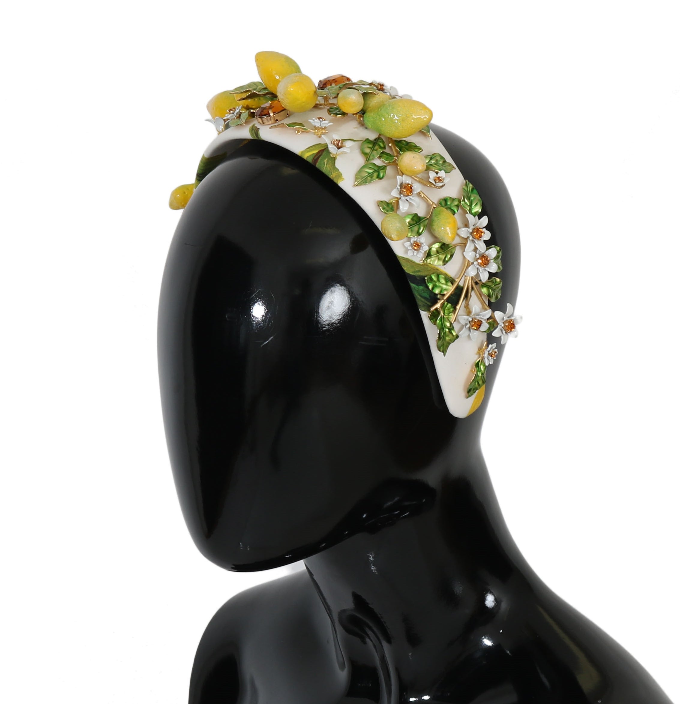 Dolce & Gabbana Sicilian Lemon Crystal Diadem Women's Tiara