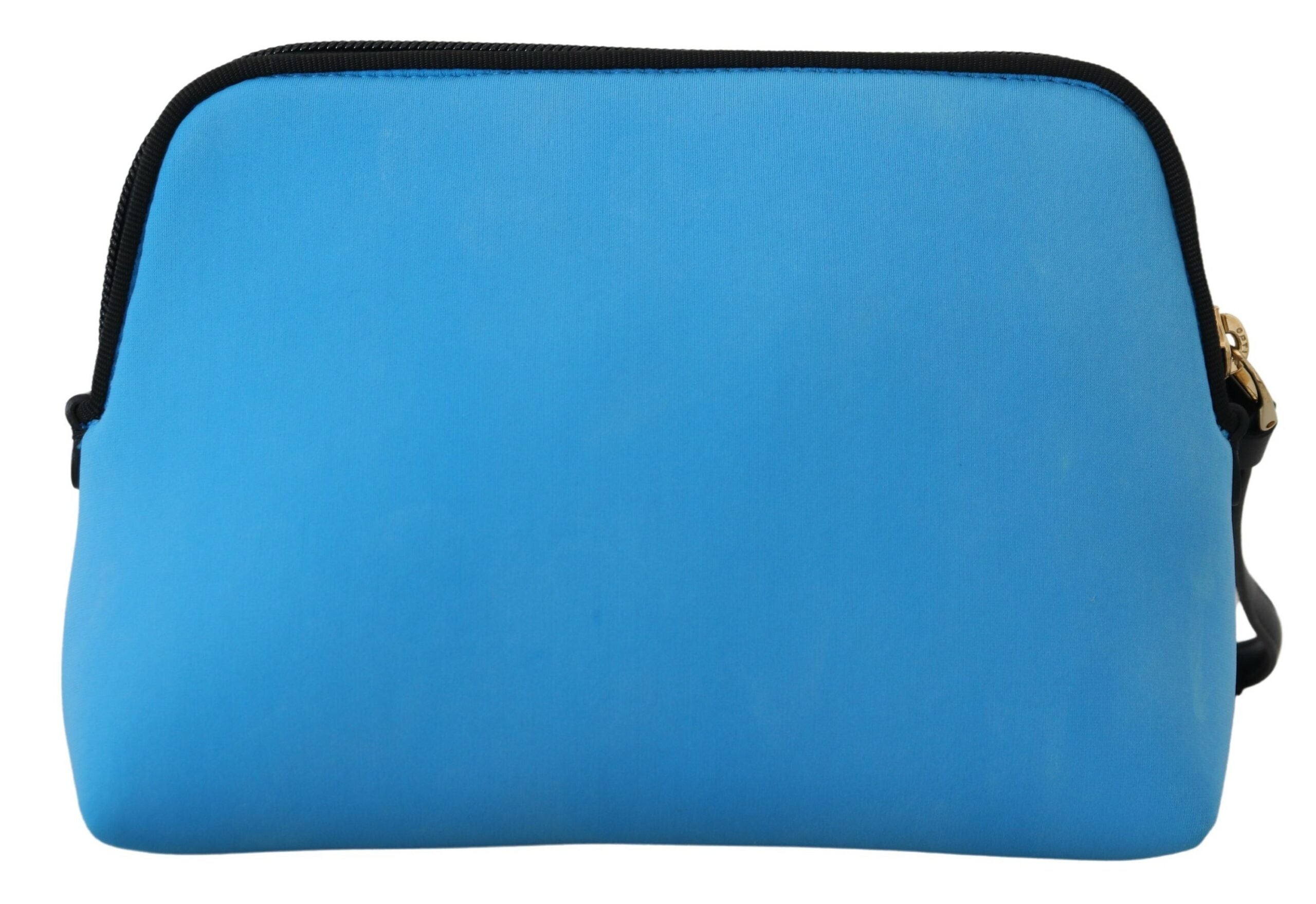 Dolce & Gabbana Elegant Blue Polyamide Pouch Women's Bag