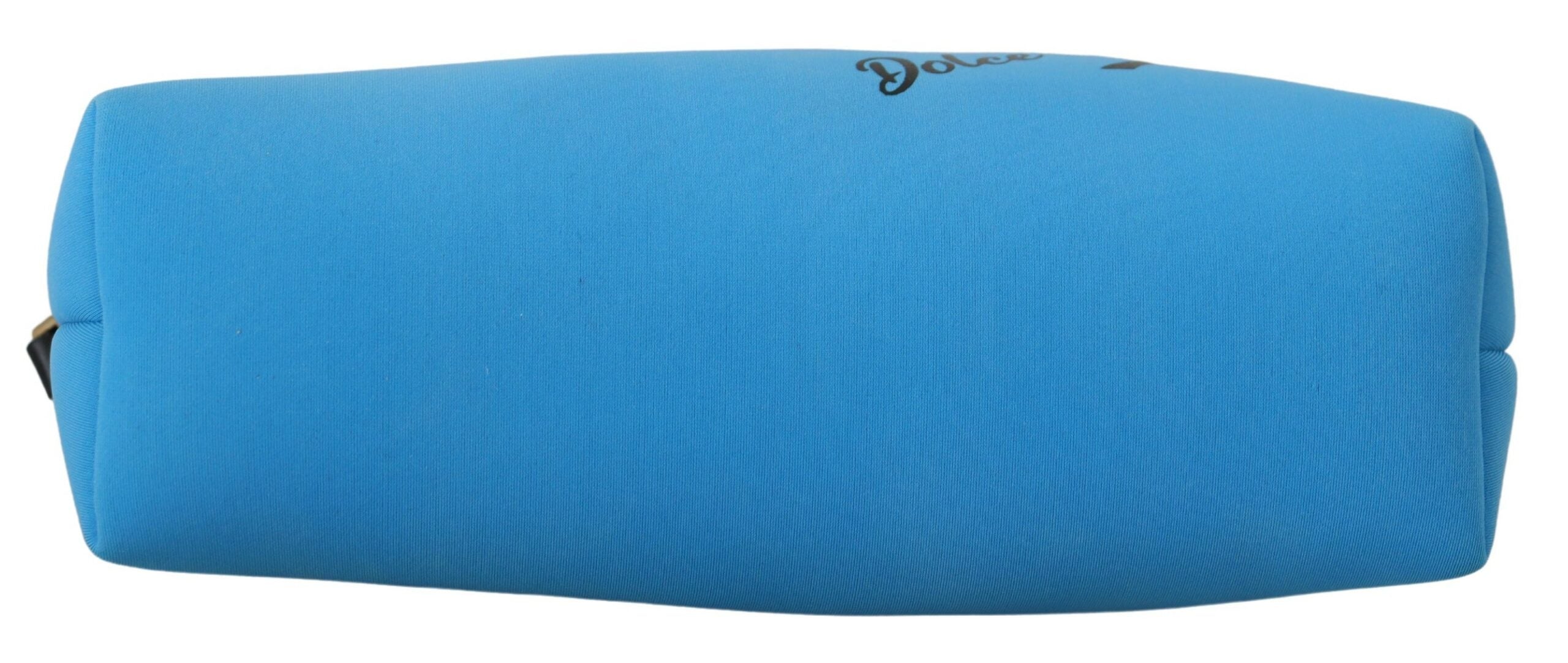 Dolce & Gabbana Elegant Blue Polyamide Pouch Women's Bag