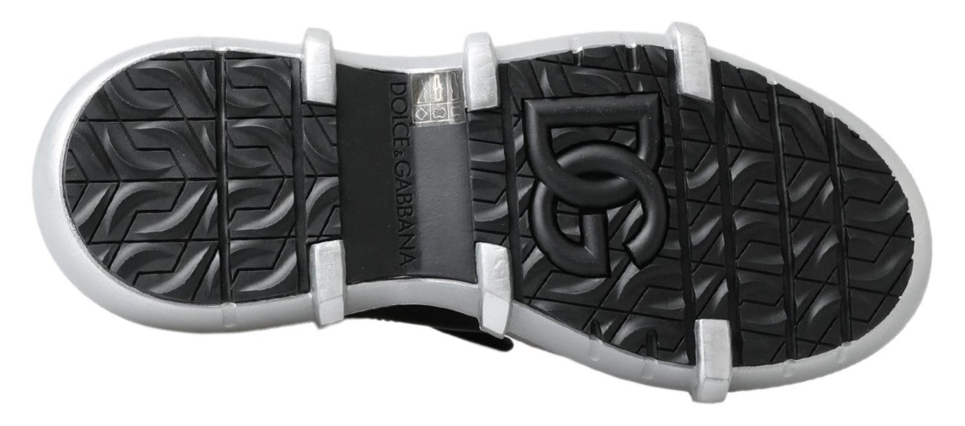Dolce & Gabbana Black High Top Sneaker Men's Bootie