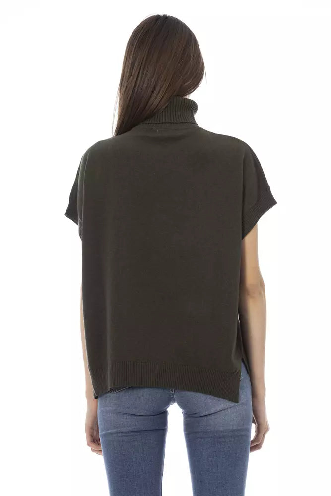 Baldinini Trend Green Wool Women Women's Sweater