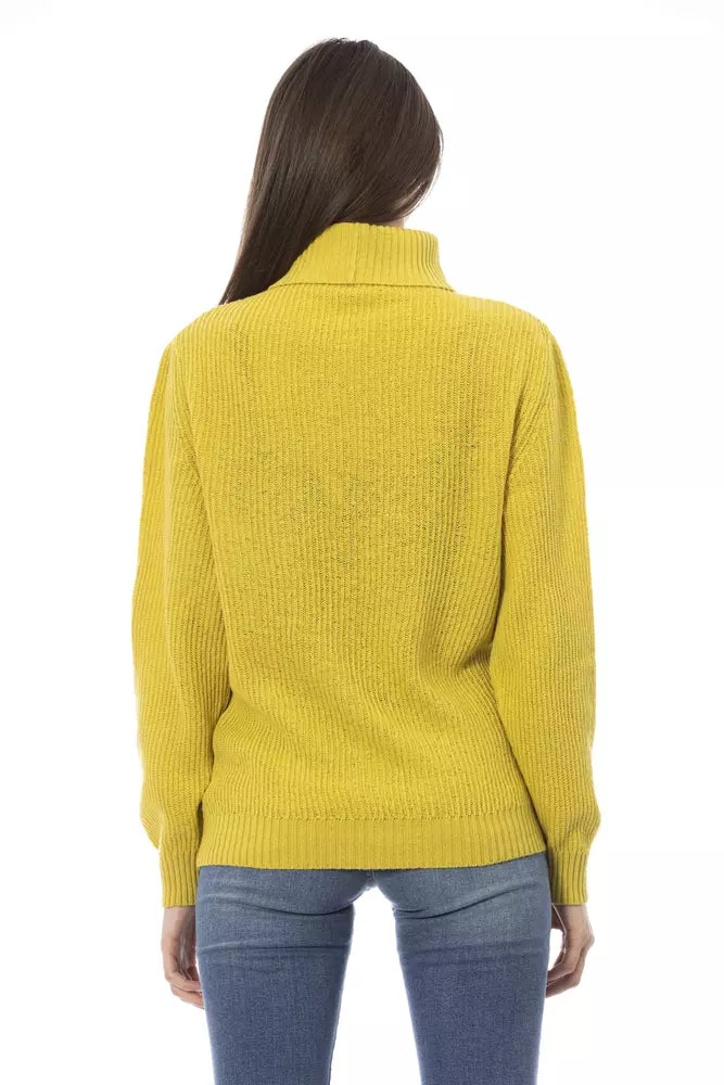Baldinini Trend Yellow Wool Women Women's Sweater