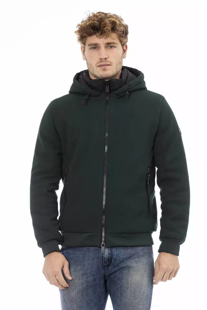 Baldinini Trend Green Polyester Men Men's Jacket