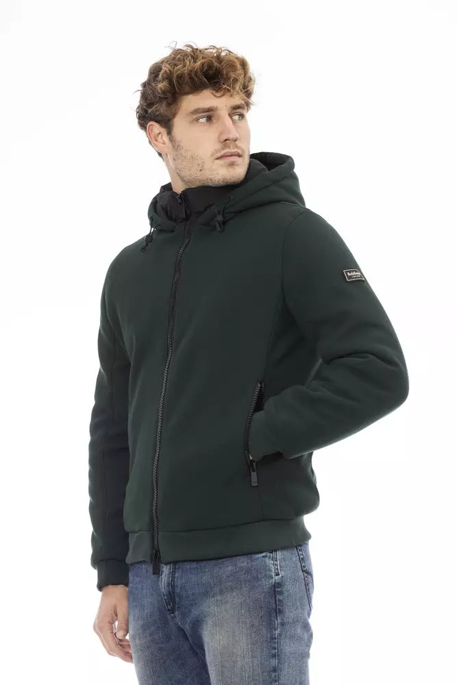 Baldinini Trend Green Polyester Men Men's Jacket