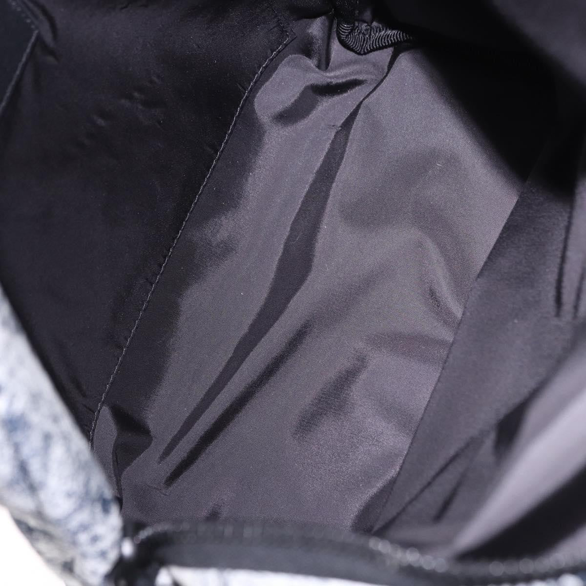 Christian Dior Toile De Jouy Travel Technical Fabric Navy Nylon Backpack Bag (Pre-Owned)
