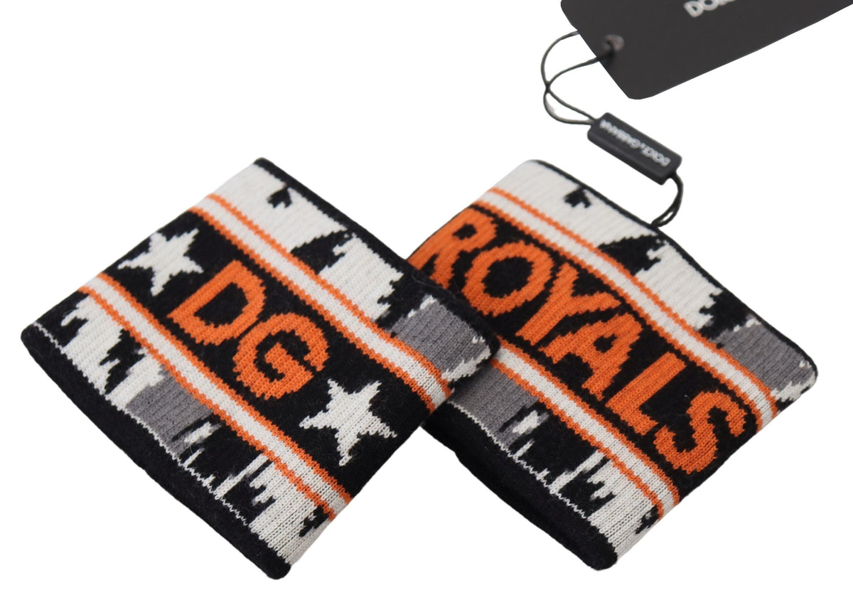 Dolce & Gabbana Orange and gray Two Piece Set DG Royal Men's Wristband