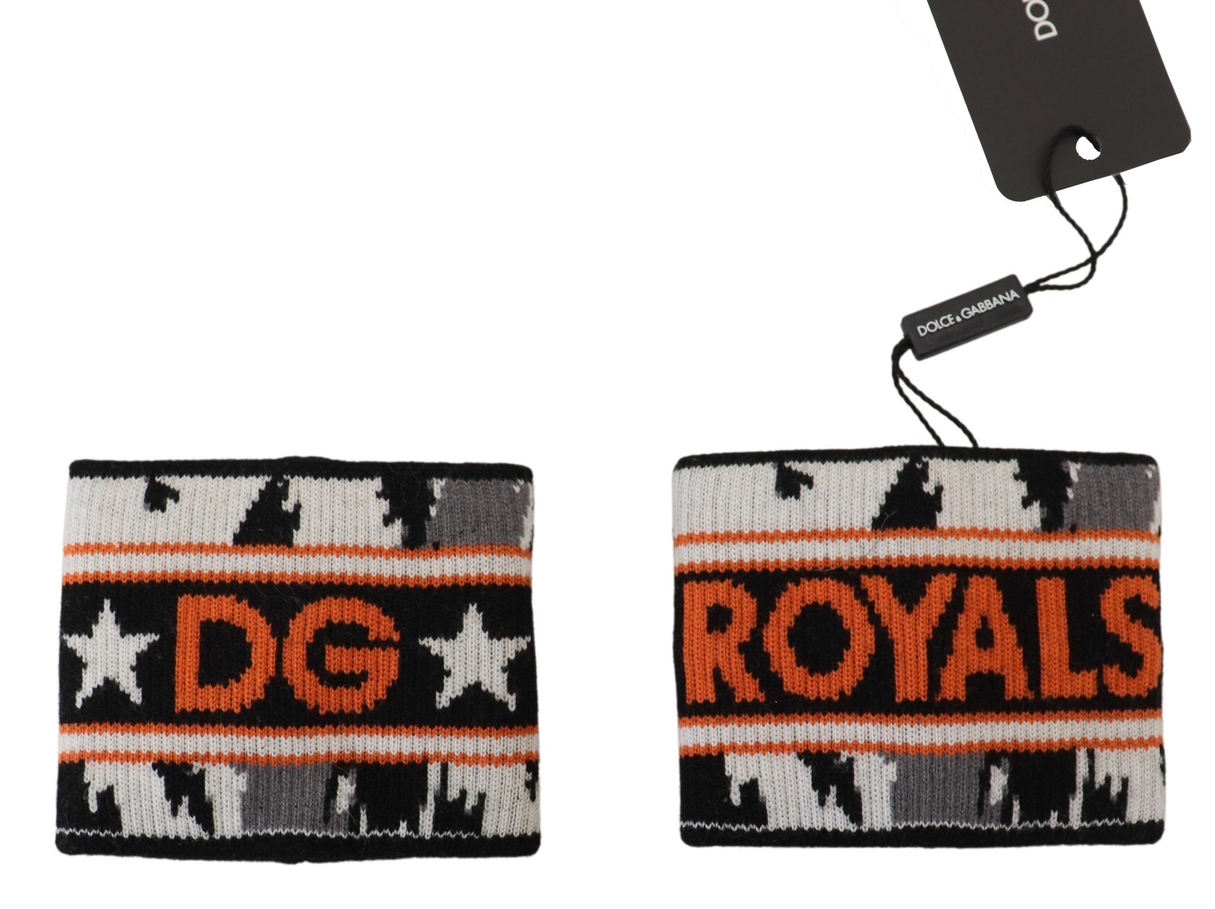 Dolce & Gabbana Orange and gray Two Piece Set DG Royal Men's Wristband