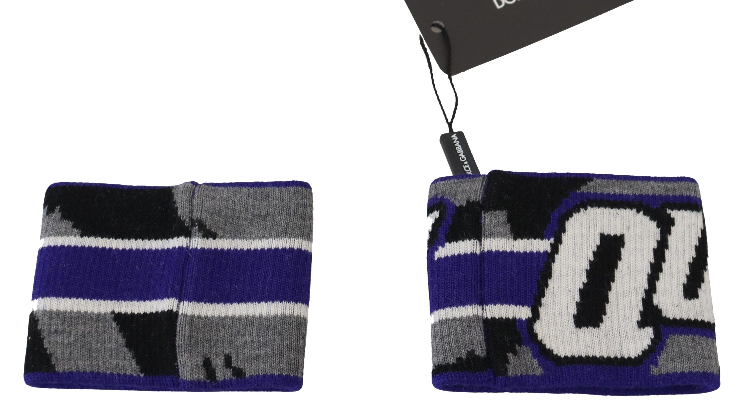 Dolce & Gabbana Purple Logo Two Piece Set Men's Wristband