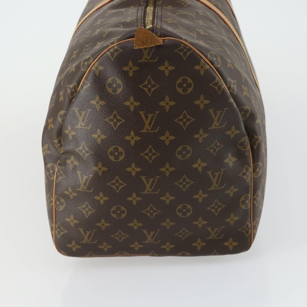 Louis Vuitton Keepall Monogram Canvas Brown Canvas Travel Bag Bag (Pre-Owned)