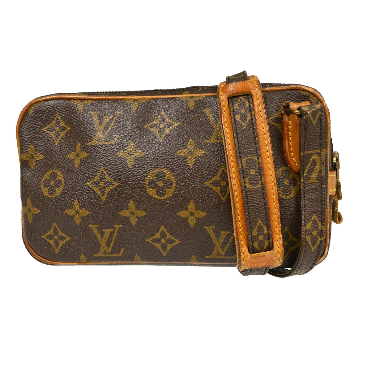 Louis Vuitton Marly Monogram Brown Canvas Handbag (Pre-Owned)