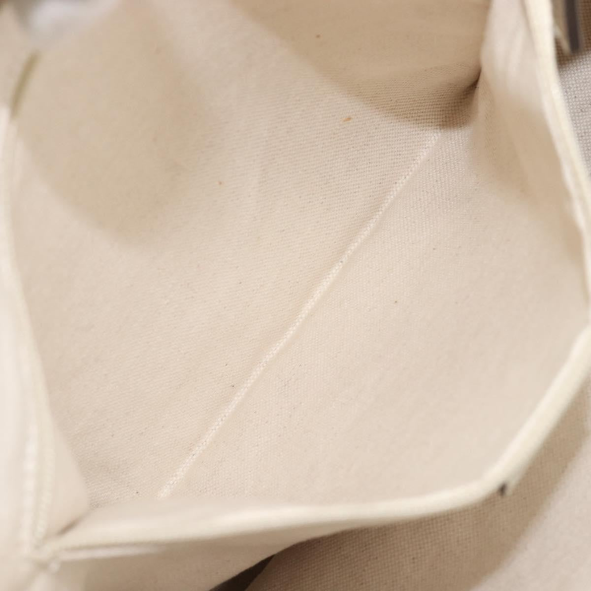 Gucci Sukey Top Handle Gg Canvas Beige Canvas Tote Bag Bag (Pre-Owned)