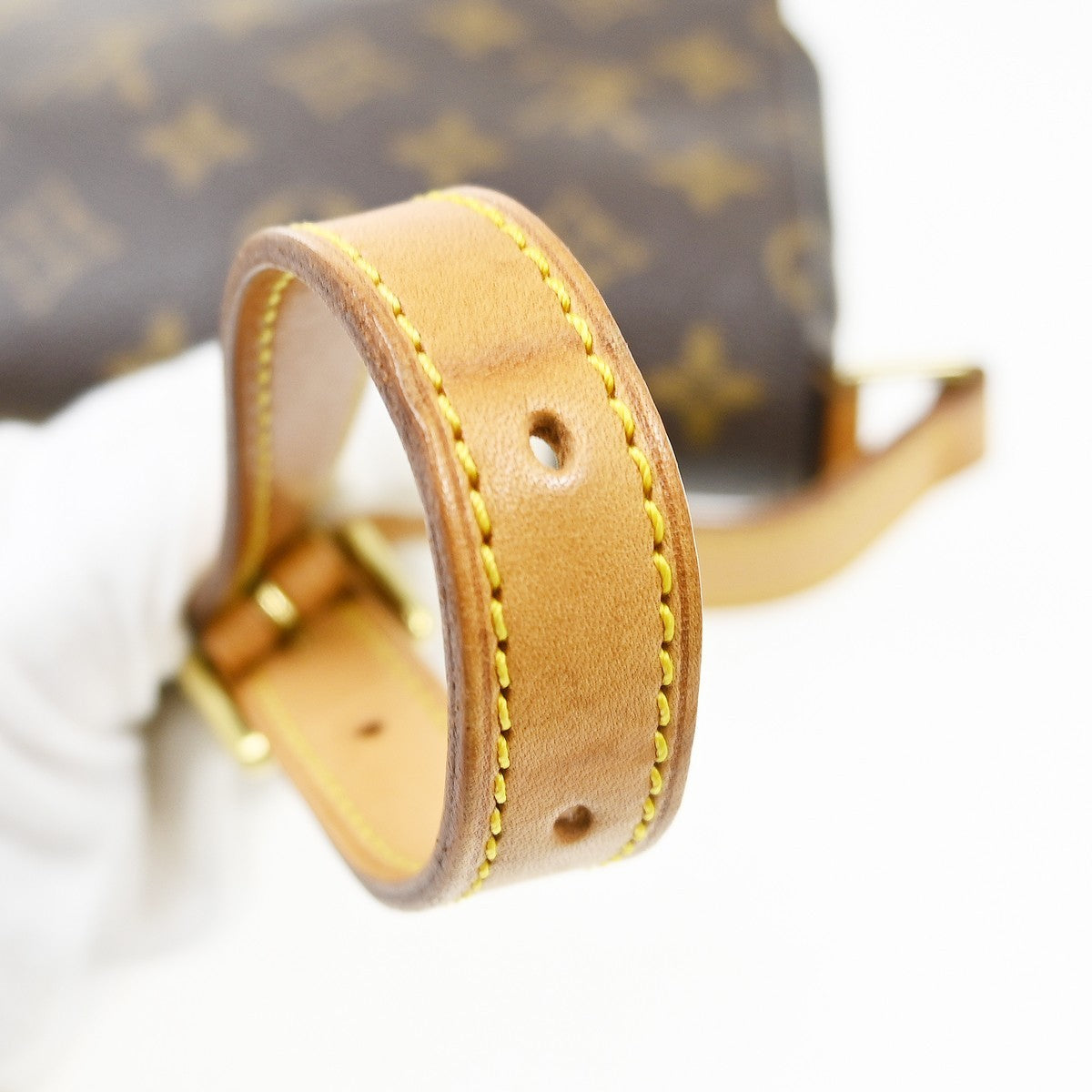 Louis Vuitton Musette Tango Monogram Canvas Brown Canvas Shoulder Bag Bag (Pre-Owned)