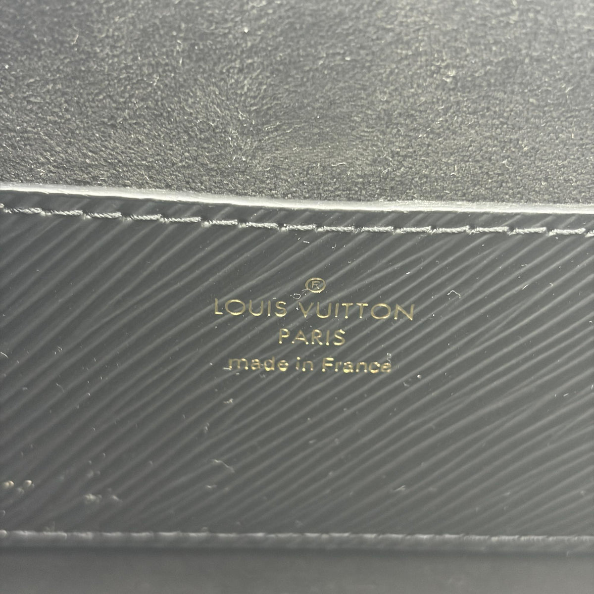 Louis Vuitton Twist Epi Leather Black Leather Handbag (Pre-Owned)