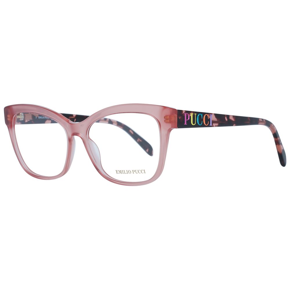Emilio Pucci Pink Plastic Glasses Women's (Frames)