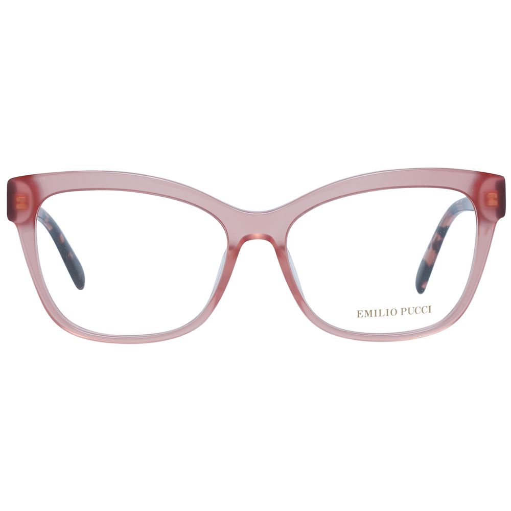 Emilio Pucci Pink Plastic Glasses Women's (Frames)