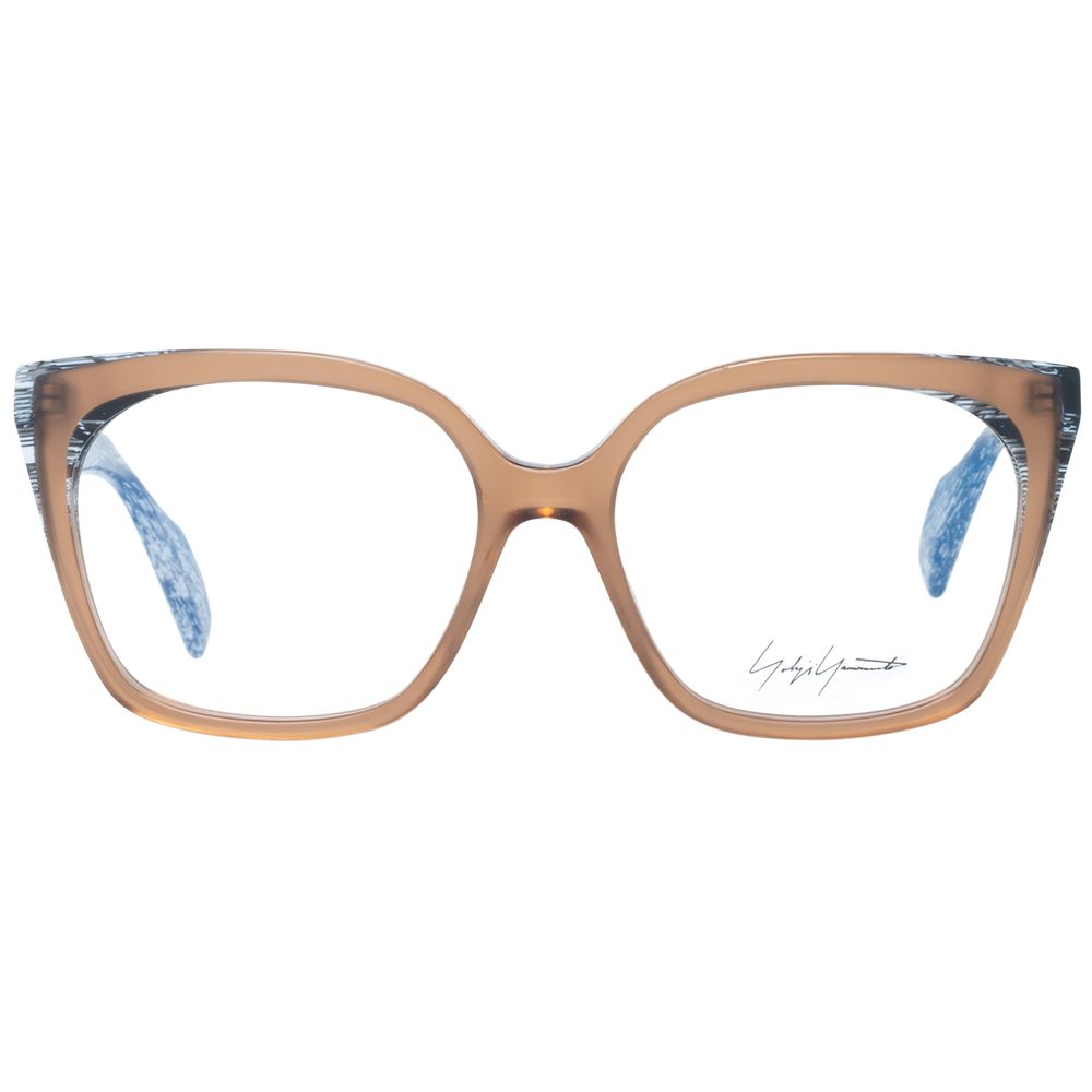 Yohji Yamamoto Brown Plastic Glasses Women's (Frames)