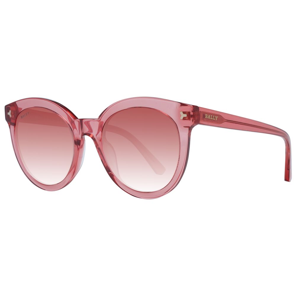 Bally Red Acetate Women's Sunglasses