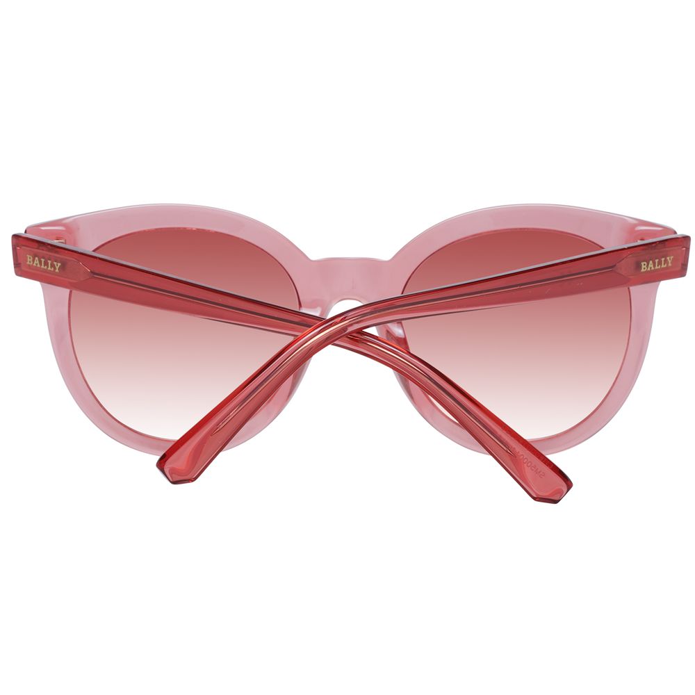 Bally Red Acetate Women's Sunglasses