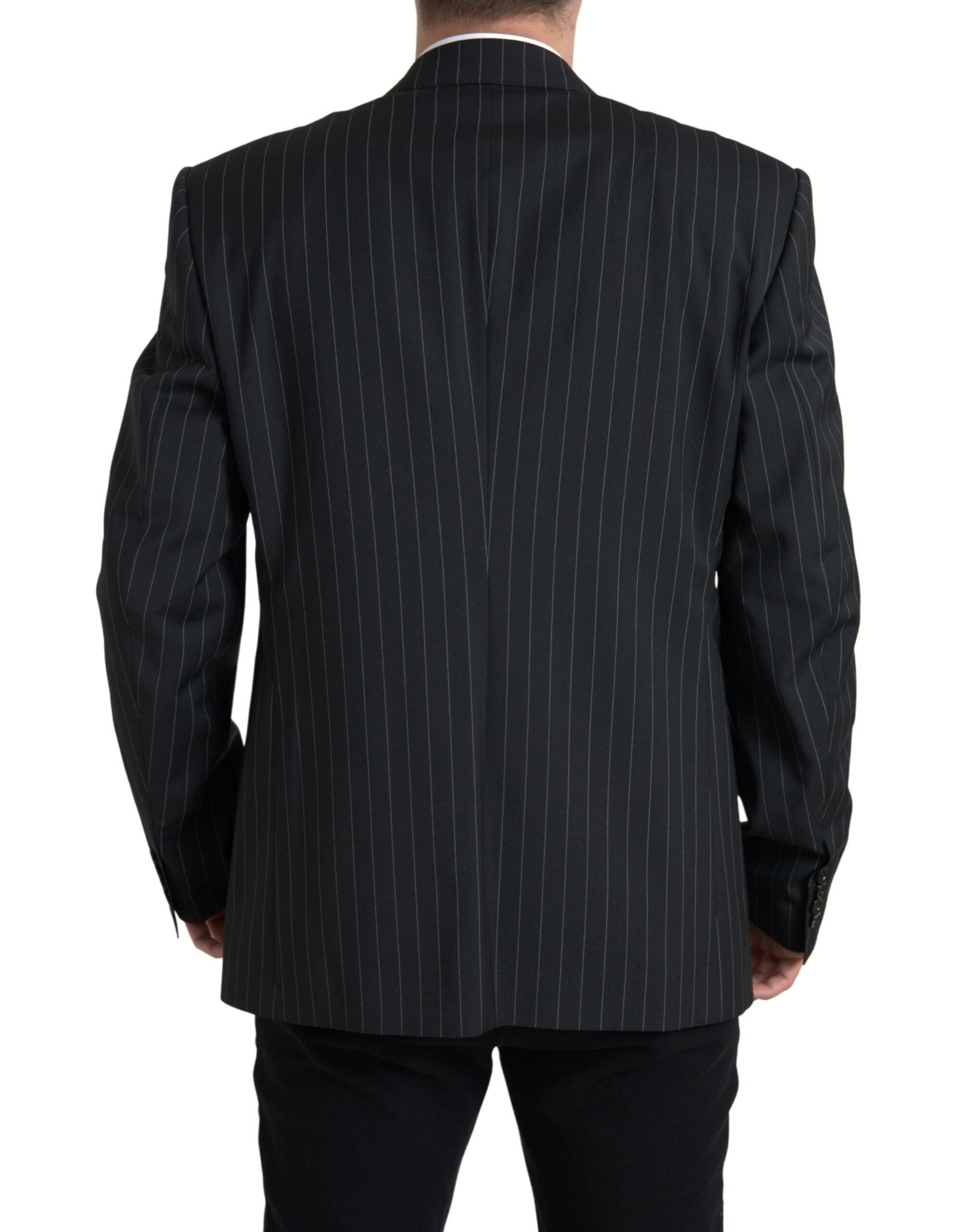 Dolce & Gabbana Dark Gray Single Breasted SICILIA Men's Blazer