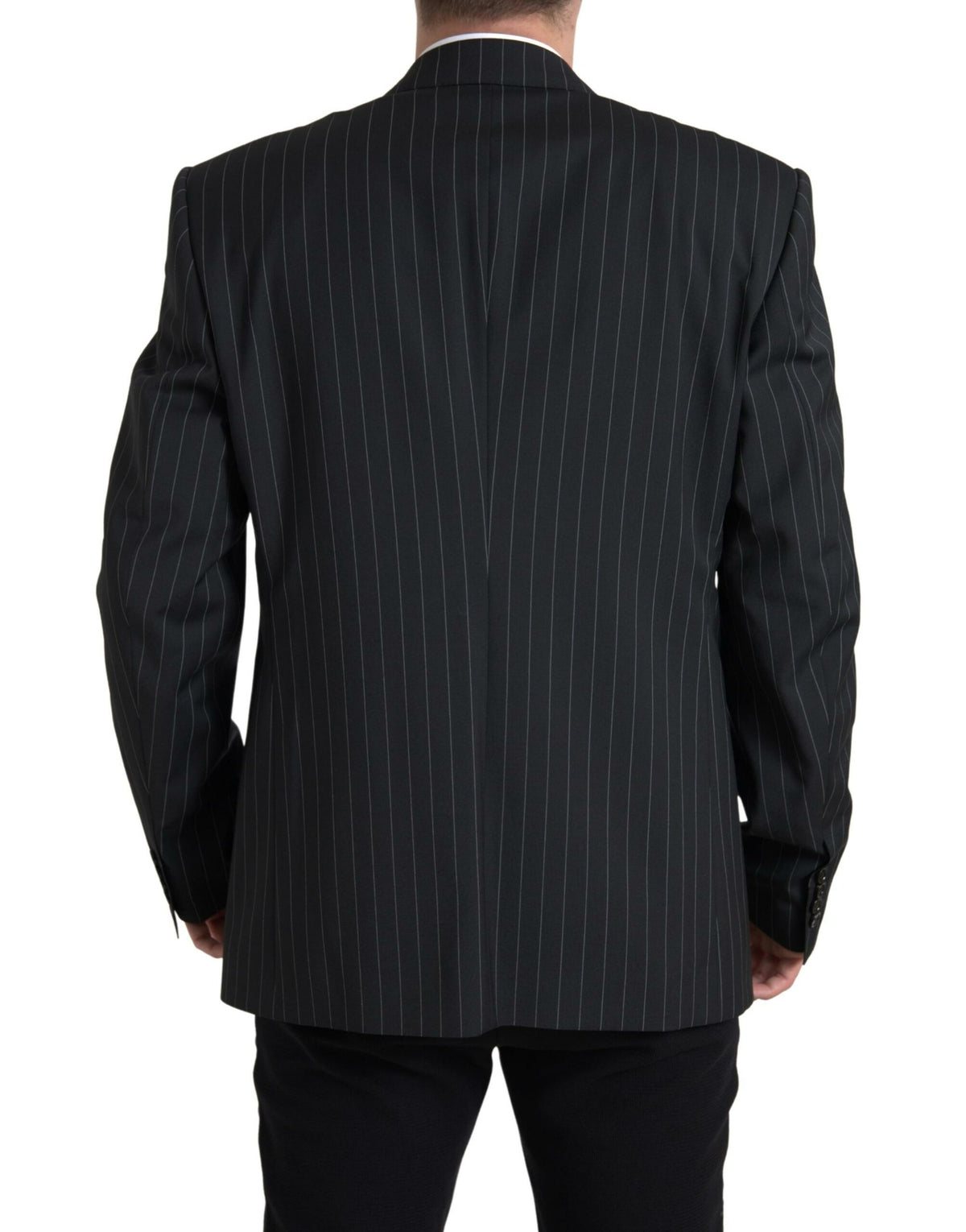 Dolce & Gabbana Dark Gray Single Breasted SICILIA Men's Blazer