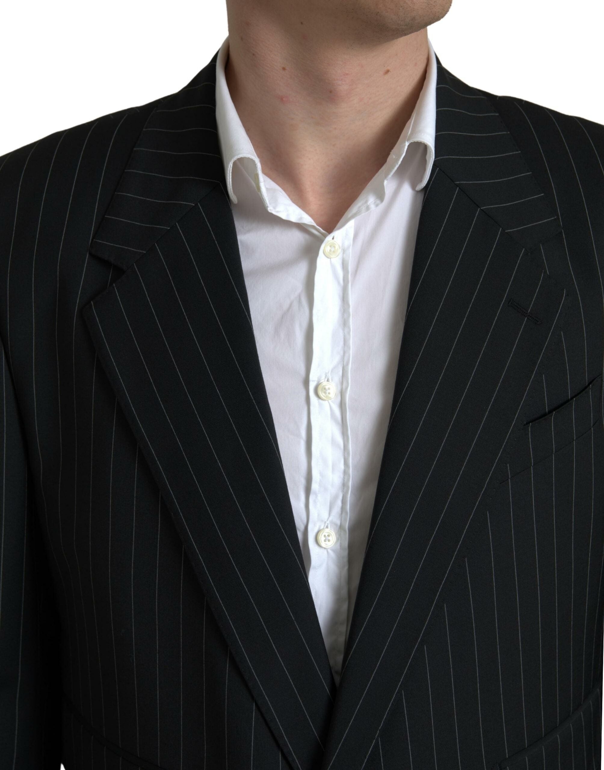 Dolce & Gabbana Dark Gray Single Breasted SICILIA Men's Blazer