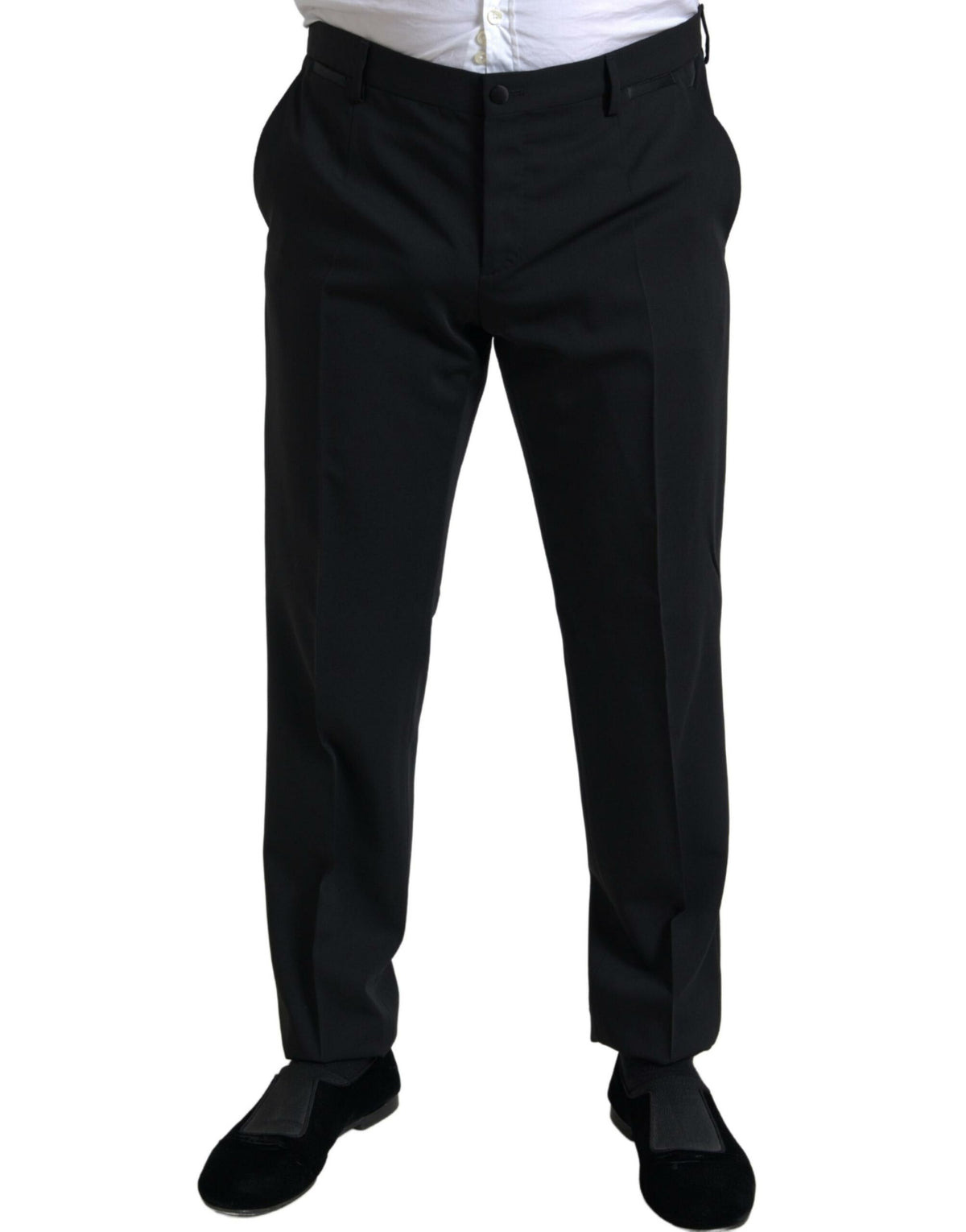 Dolce & Gabbana Black 2 Piece Single Breasted MARTINI Men's Suit