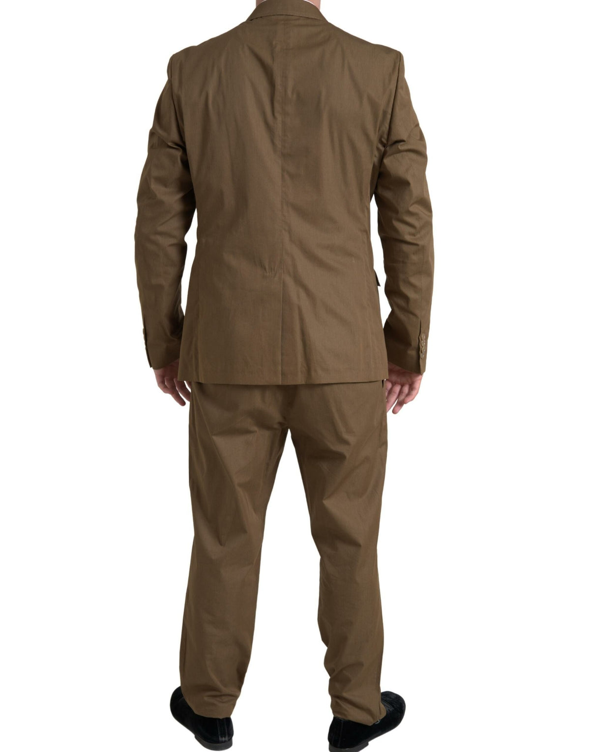 Dolce & Gabbana Brown 2 Piece Single Breasted TAORMINA Men's Suit