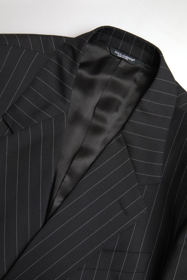 Dolce & Gabbana Dark Gray Single Breasted SICILIA Men's Blazer