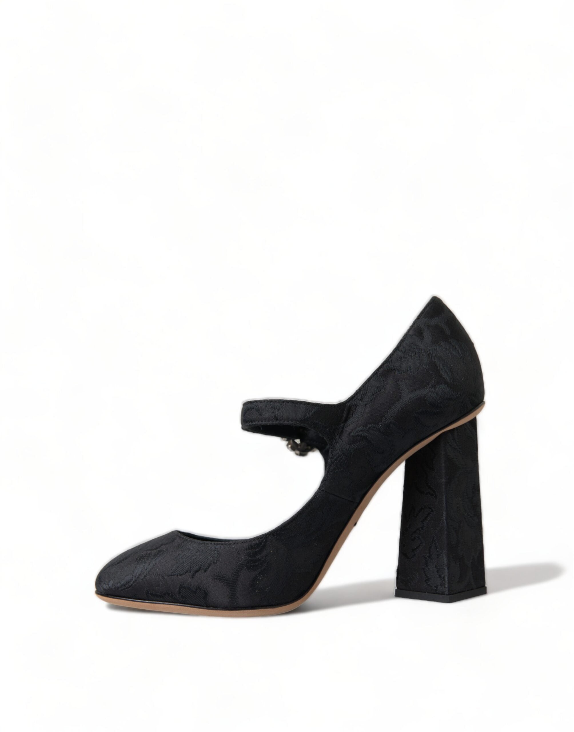 Dolce & Gabbana Chic Black Brocade Mary Janes Women's Pumps