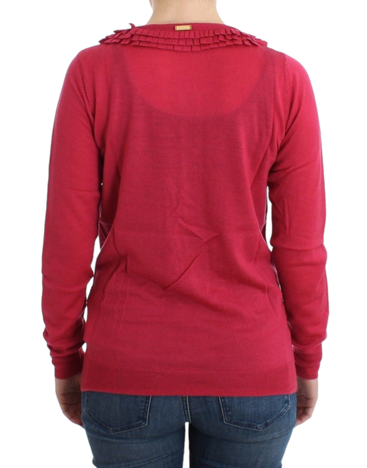 John Galliano Pink wool Women's cardigan