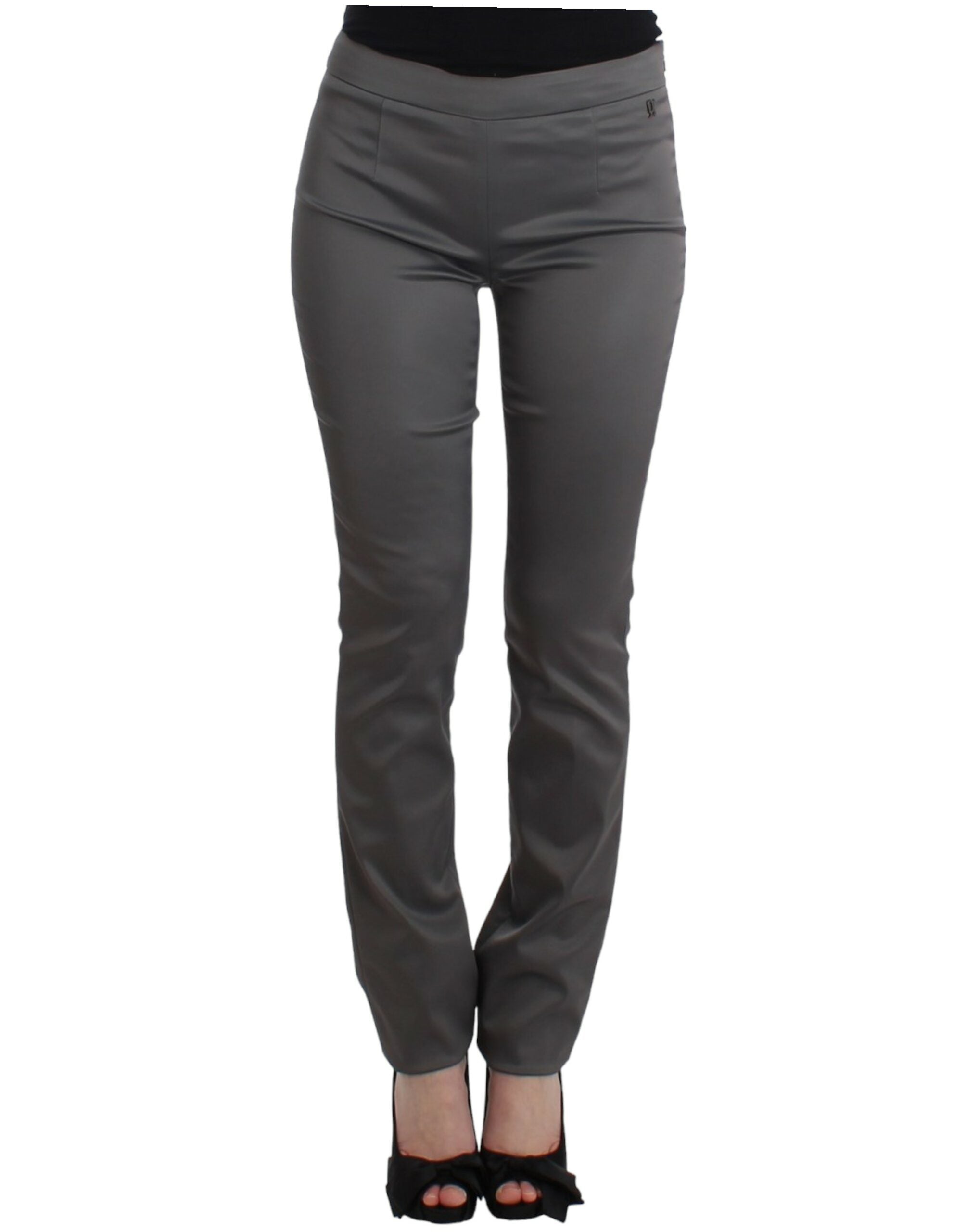 John Galliano Gray slim fit Women's pants