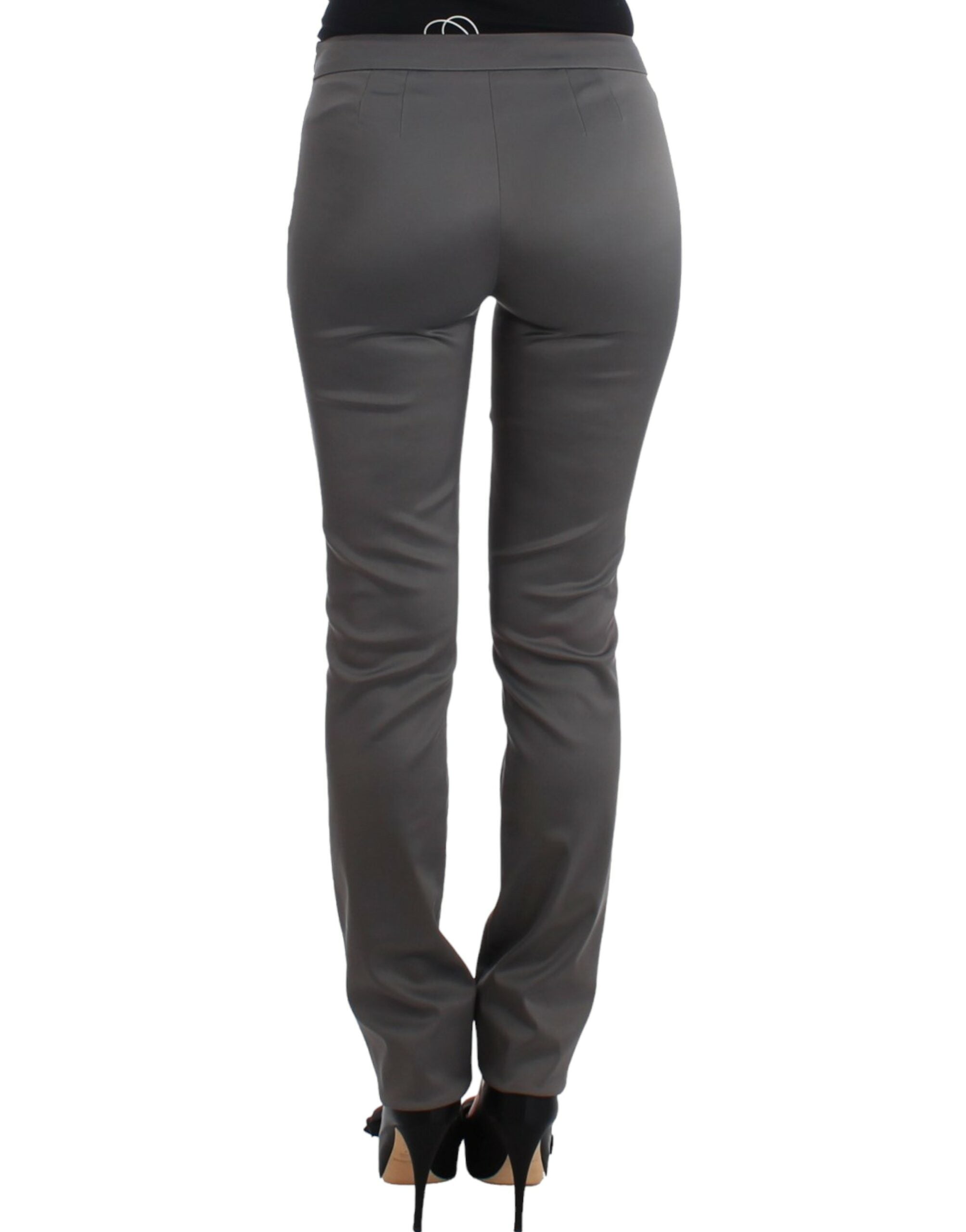 John Galliano Gray slim fit Women's pants