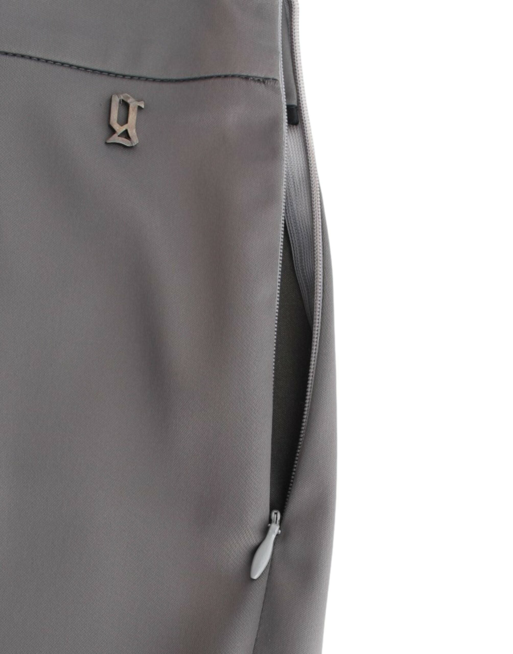 John Galliano Gray slim fit Women's pants