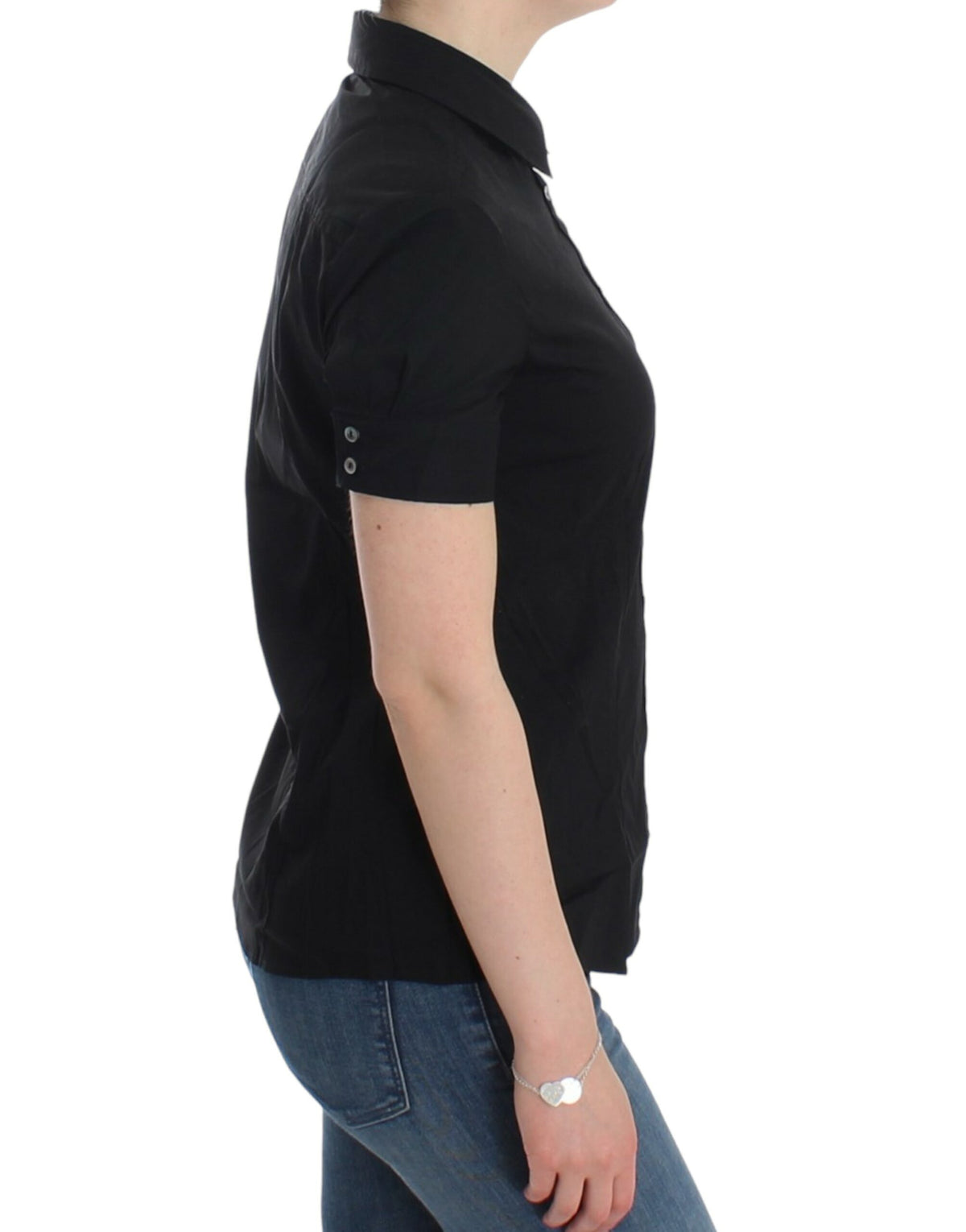 John Galliano Black cotton shirt Women's top