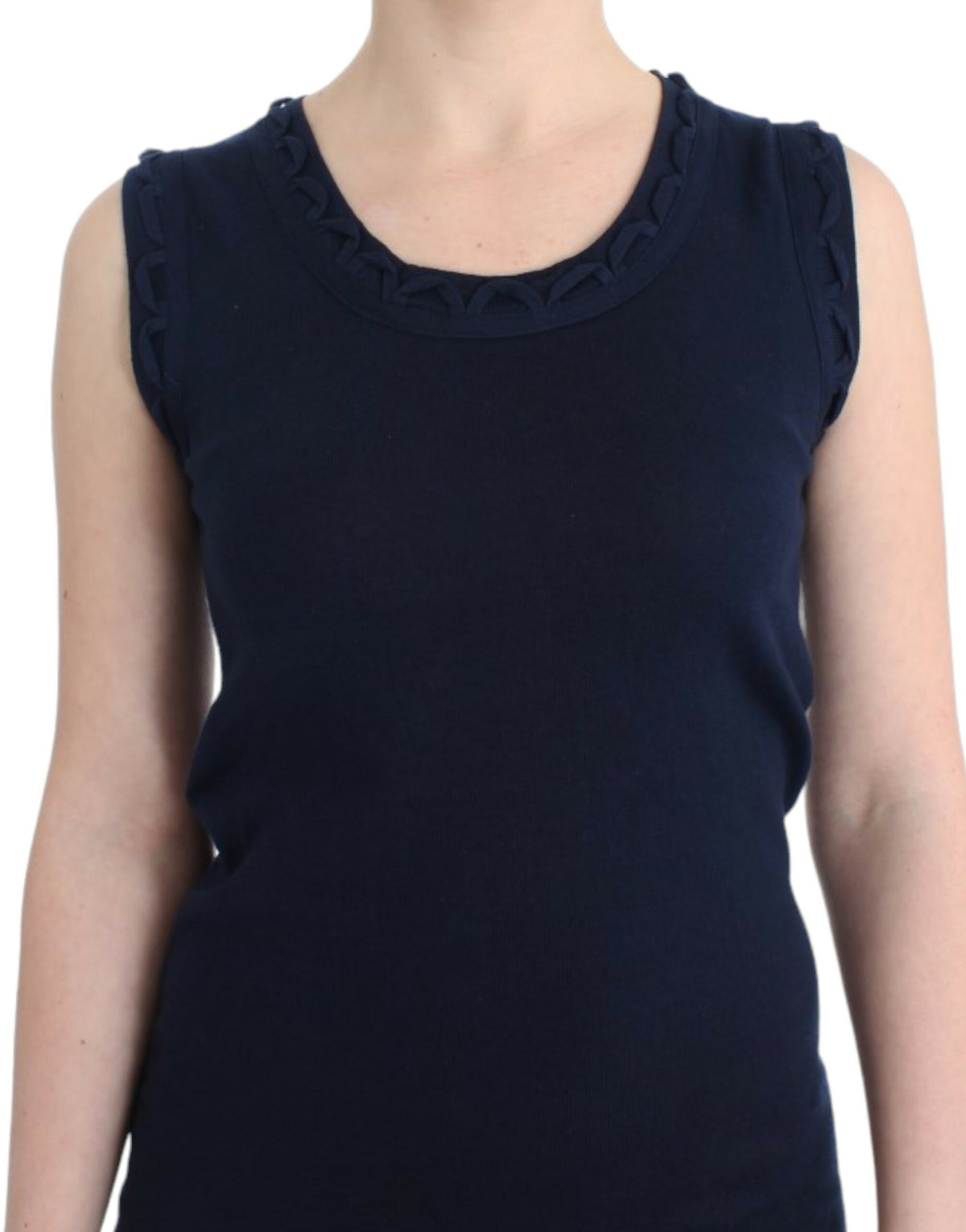 John Galliano Blue cotton jersey Women's dress