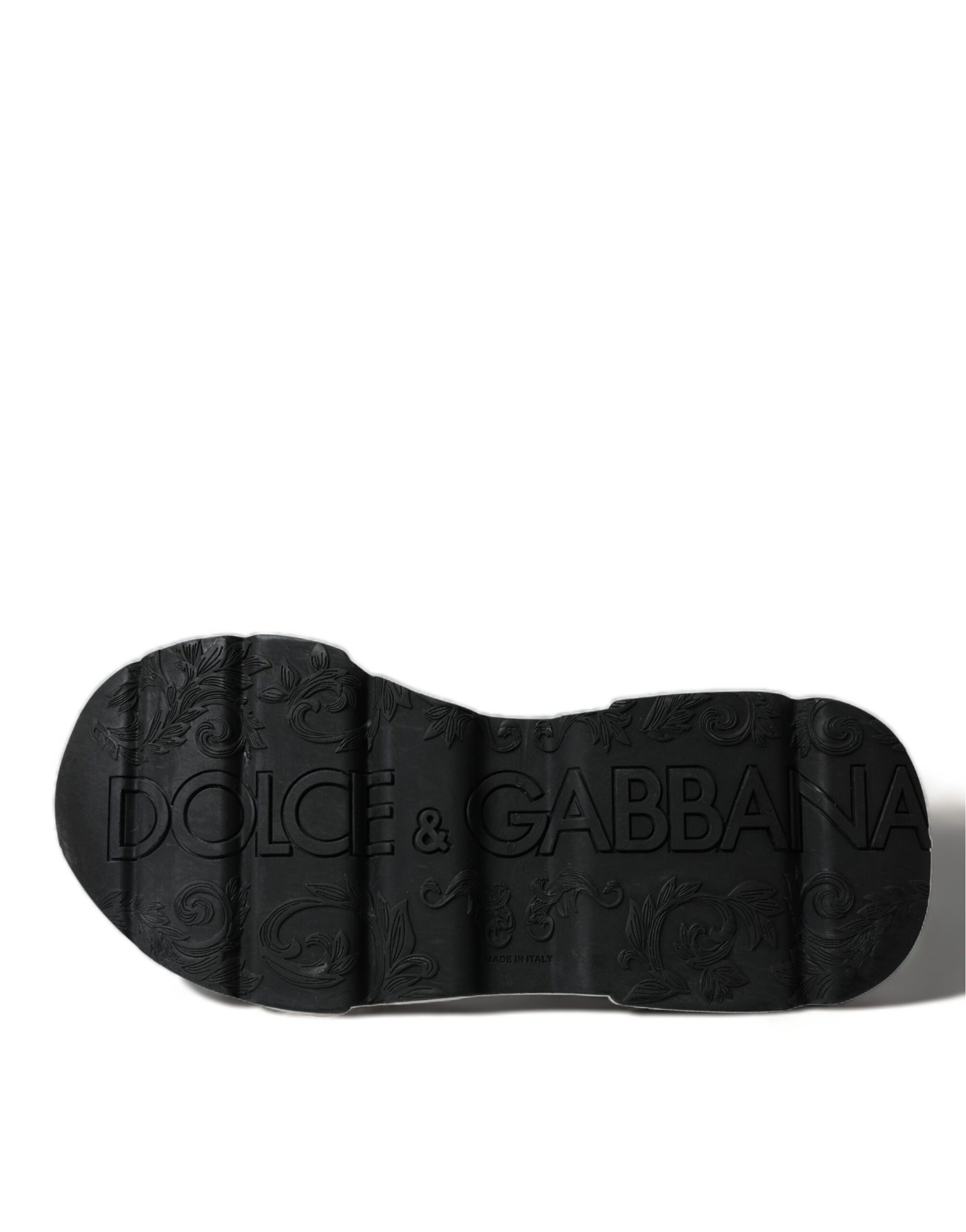 Dolce & Gabbana White Black Low Top Daymaster Sneakers Women's Shoes