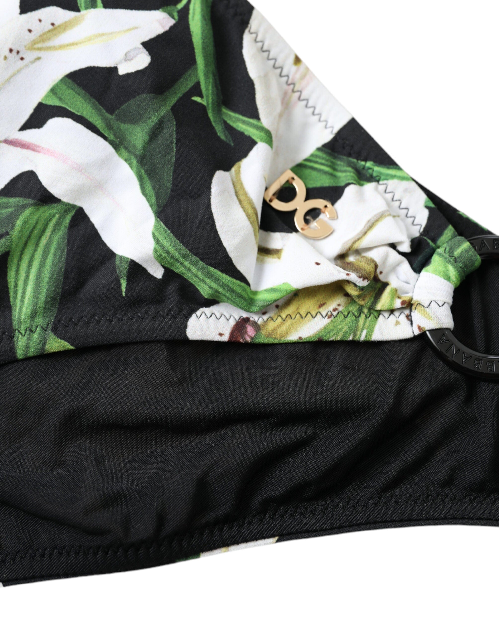 Dolce & Gabbana Elegant Floral Print Bikini Bottoms - Swim In Women's Style