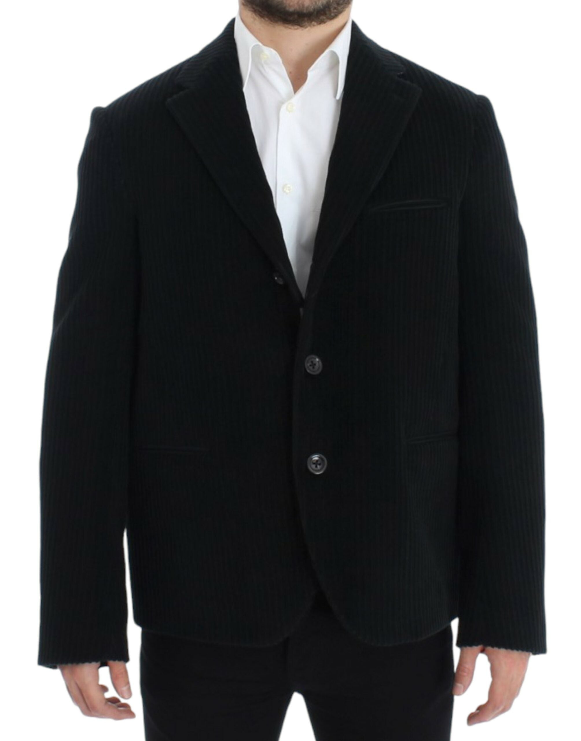 Dolce & Gabbana Elegant Black Martini Blazer Men's Jacket