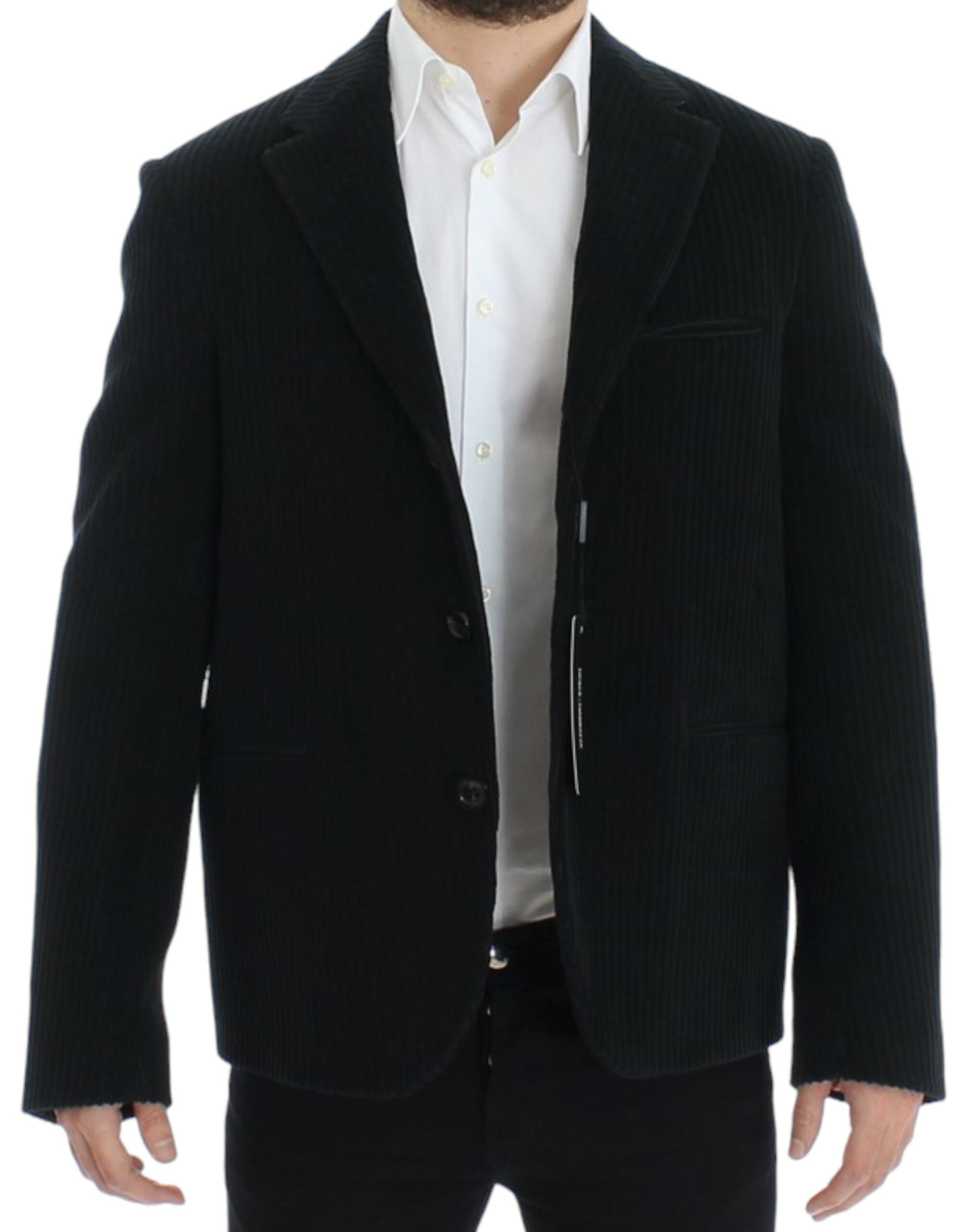 Dolce & Gabbana Elegant Black Martini Blazer Men's Jacket