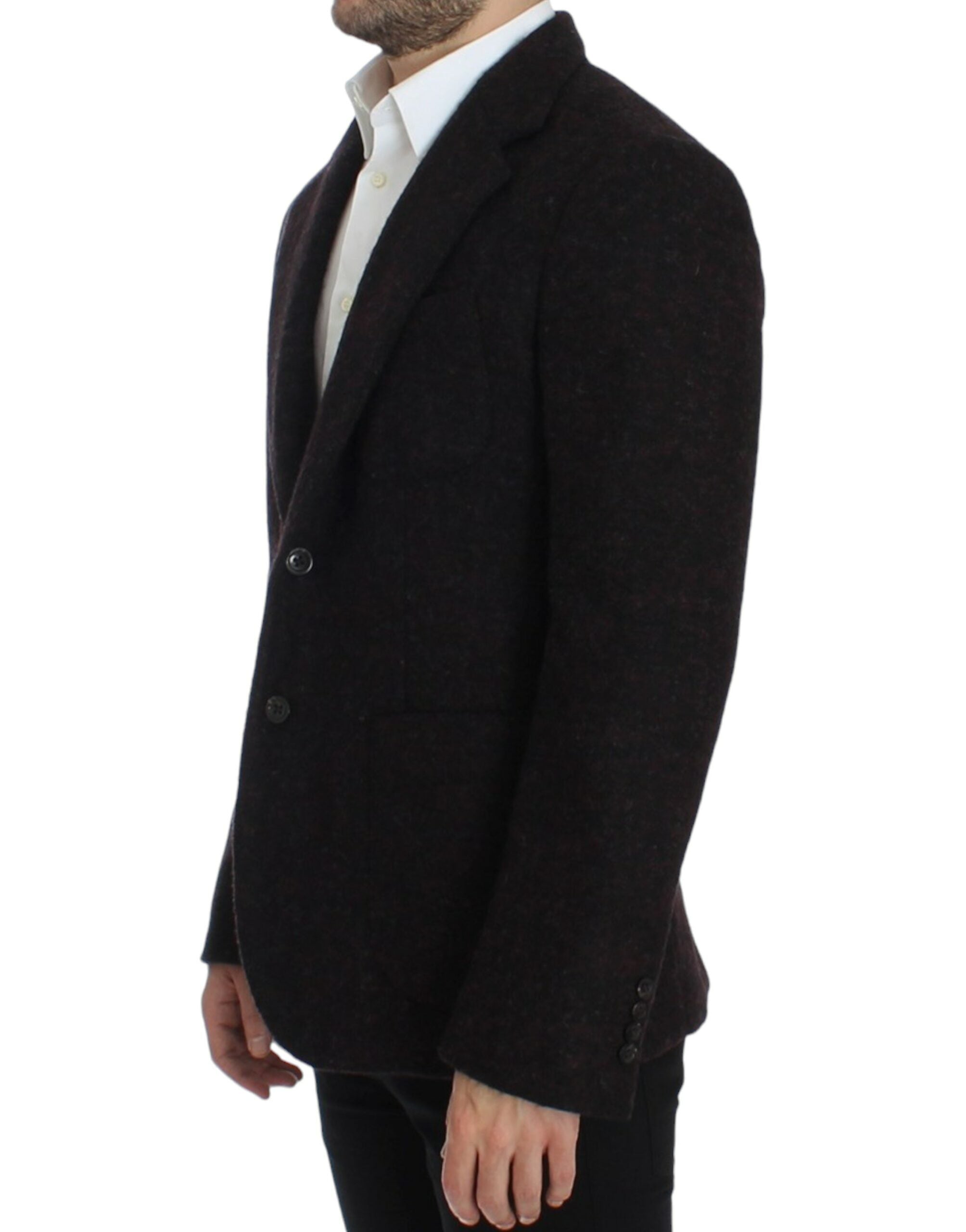 Dolce & Gabbana Bordeaux alpaga two button Men's blazer