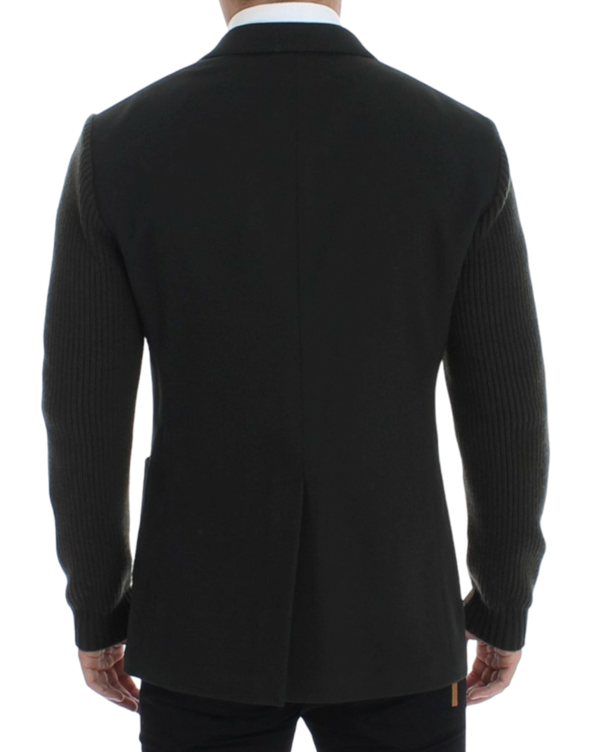 Dolce & Gabbana Elegant Green Cashmere Blazer Men's Jacket