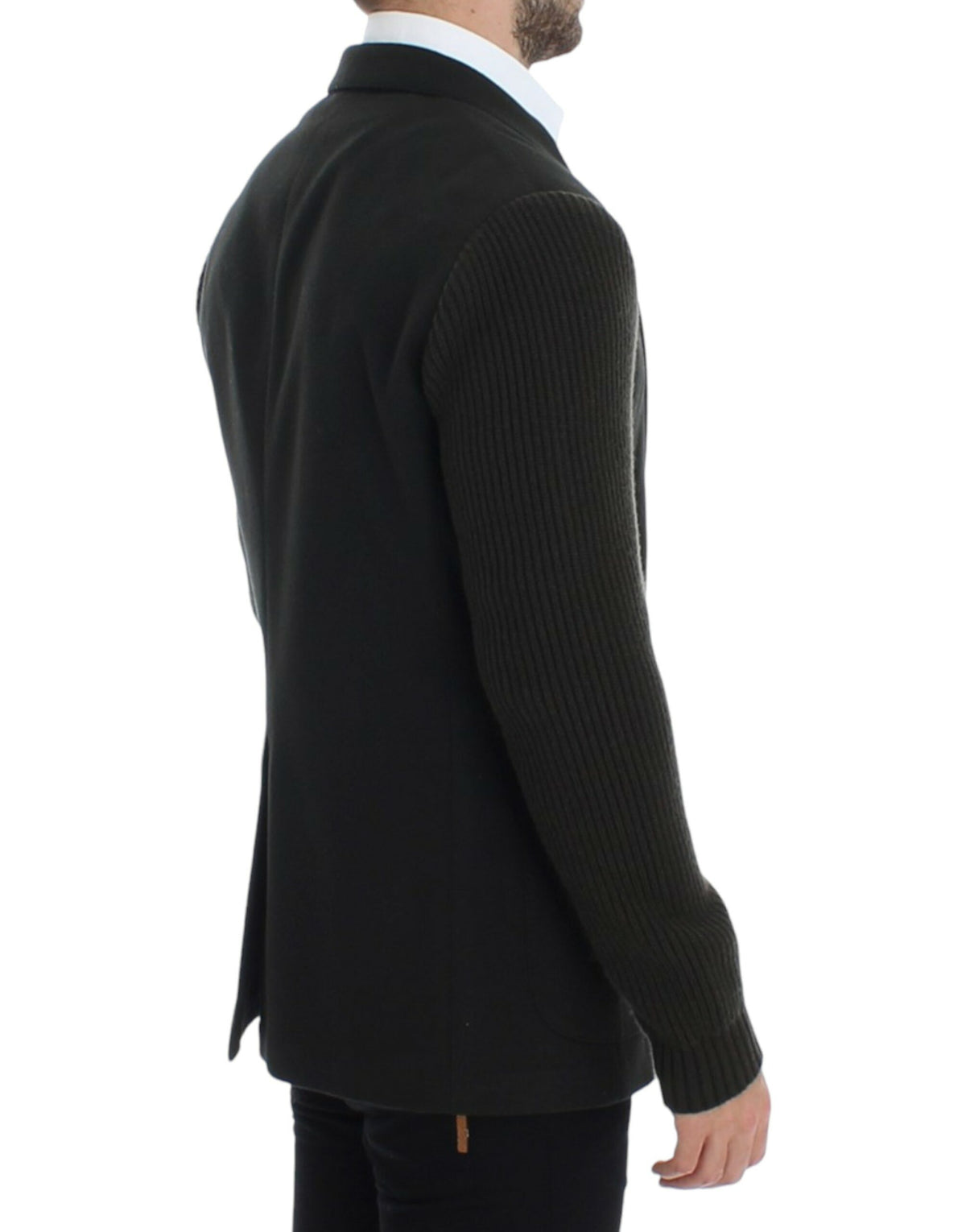 Dolce & Gabbana Green cashmere two button Men's blazer
