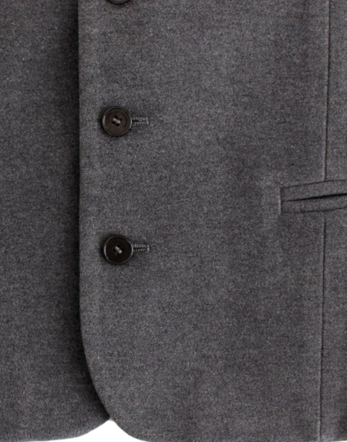 Costume National Gray cotton blend casual Men's vest