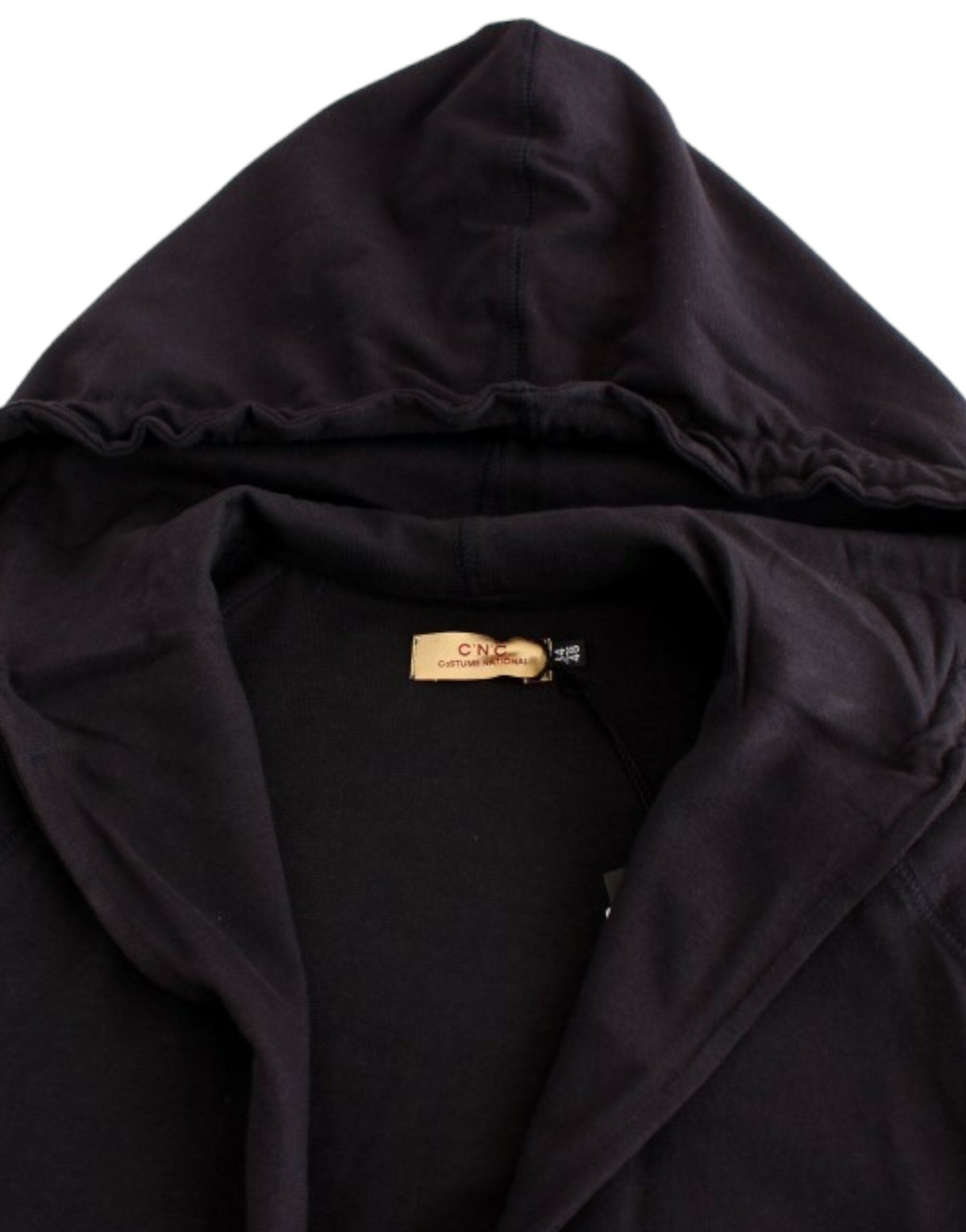 Costume National Blue hooded cotton Men's sweater