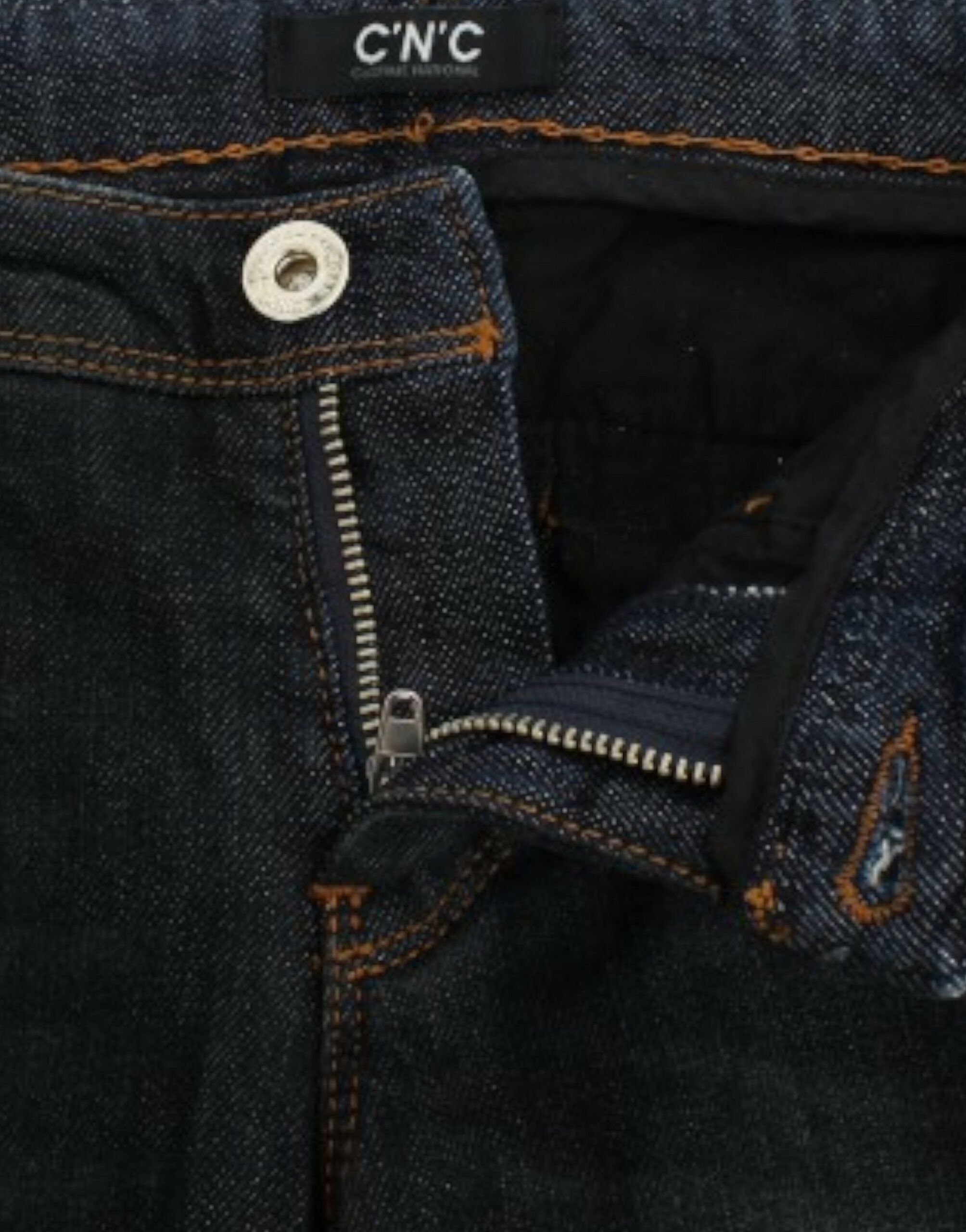 Costume National Blue Slim Fit Women's Jeans