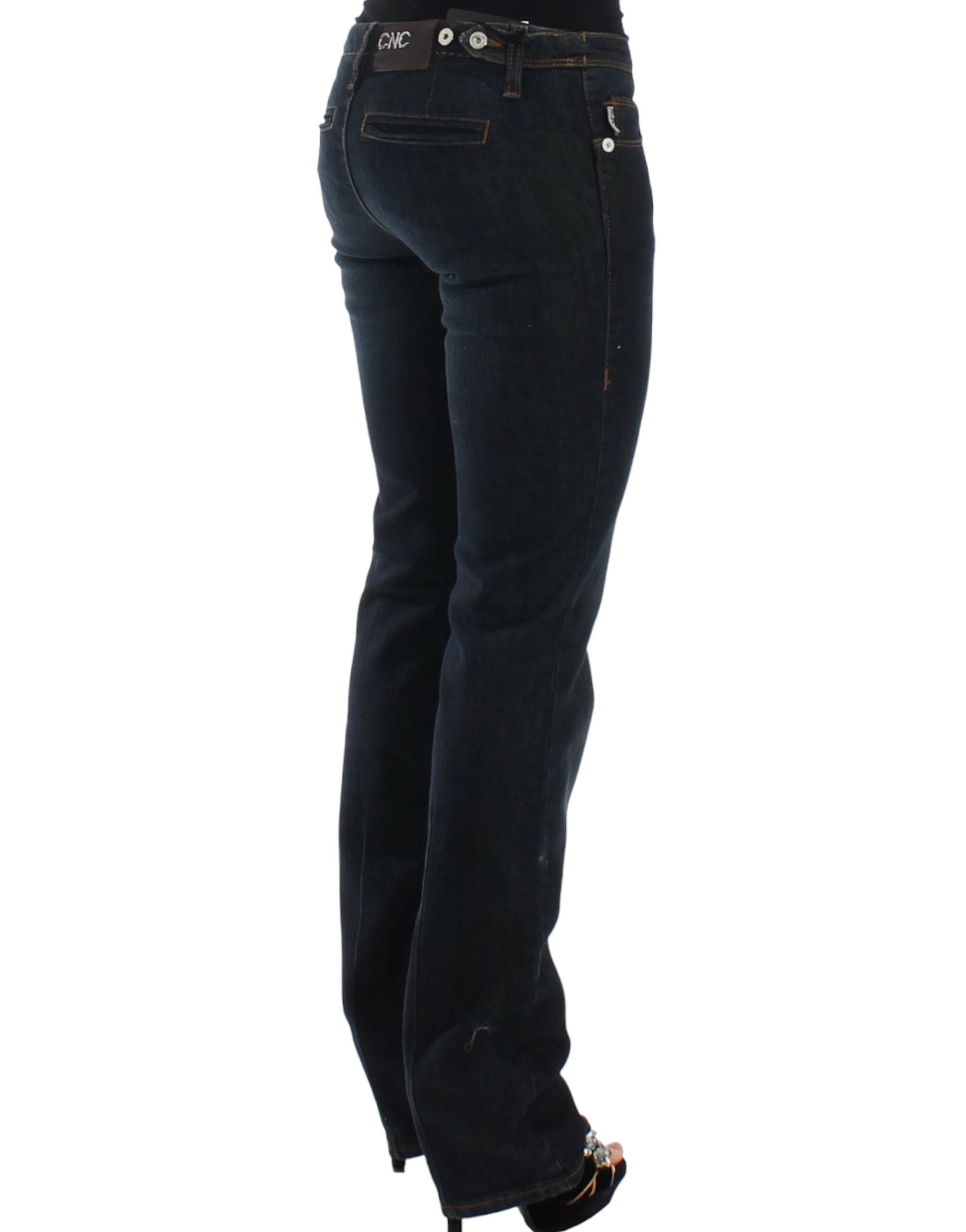 Costume National Blue Slim Fit Women's Jeans