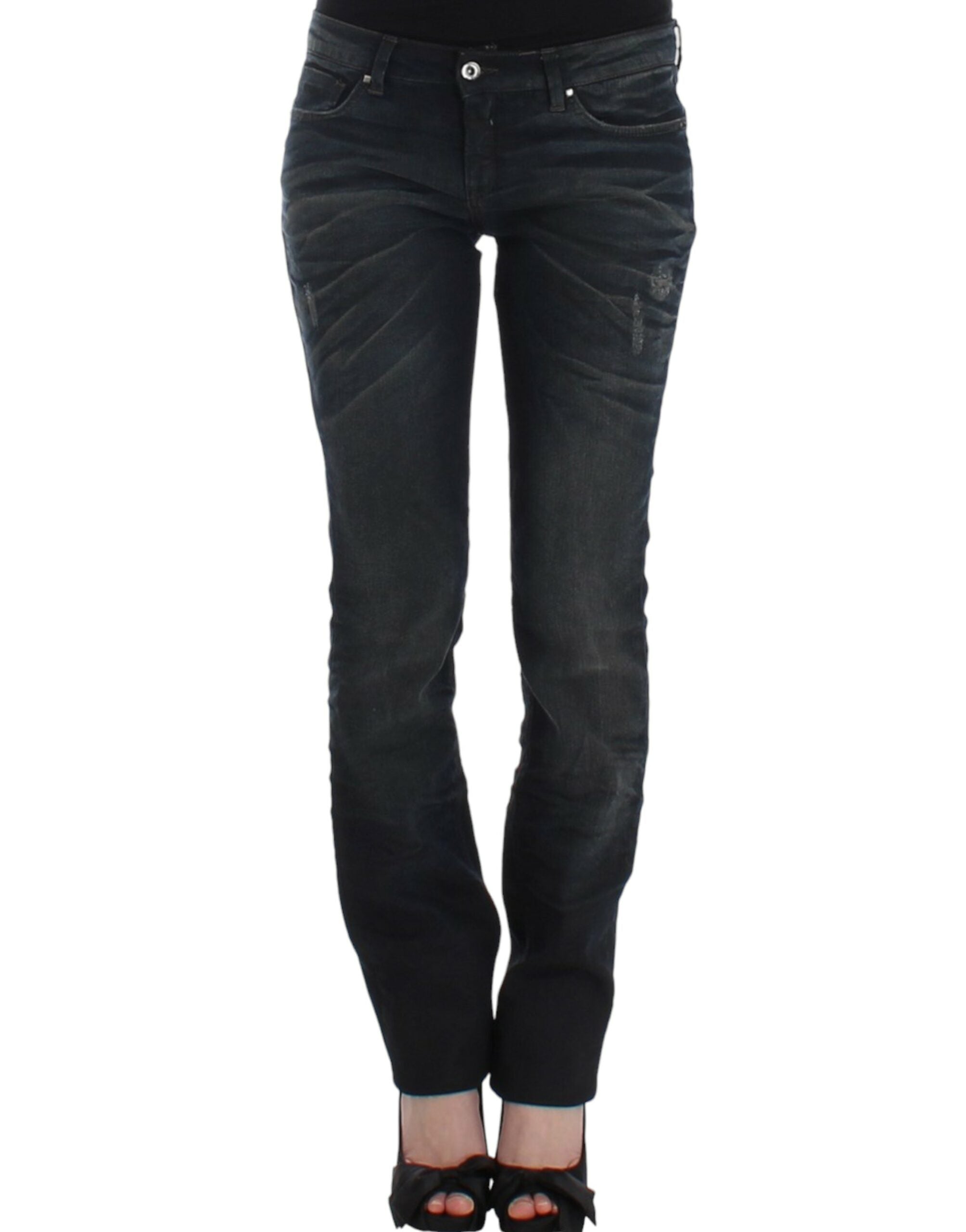 Costume National Blue skinnny leg Women's jeans