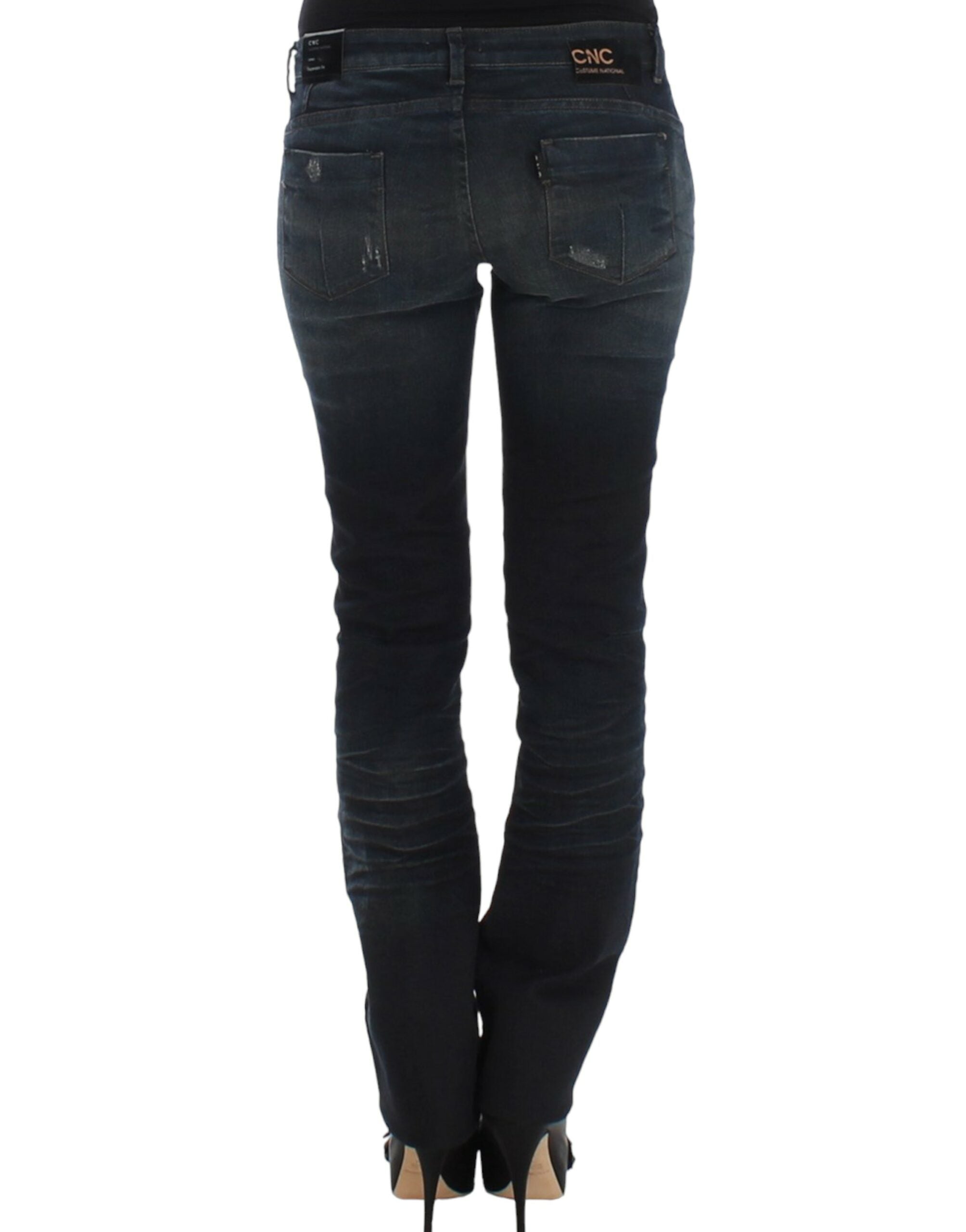Costume National Blue skinnny leg Women's jeans